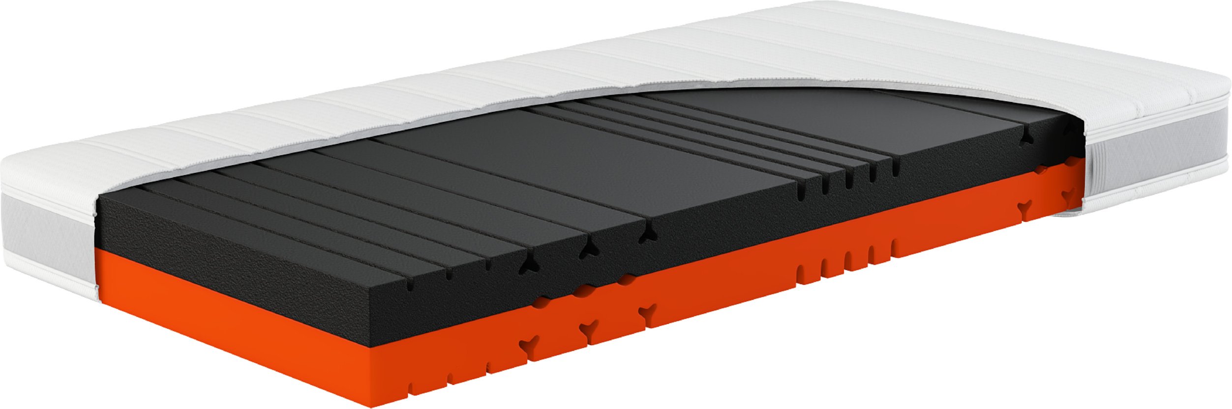 Hn8 Schlafsysteme 7-Zonen Kaltschaum-Matratze Sleep Balance mit Wendefunktion (H2/H3, 120 X 200 CM)