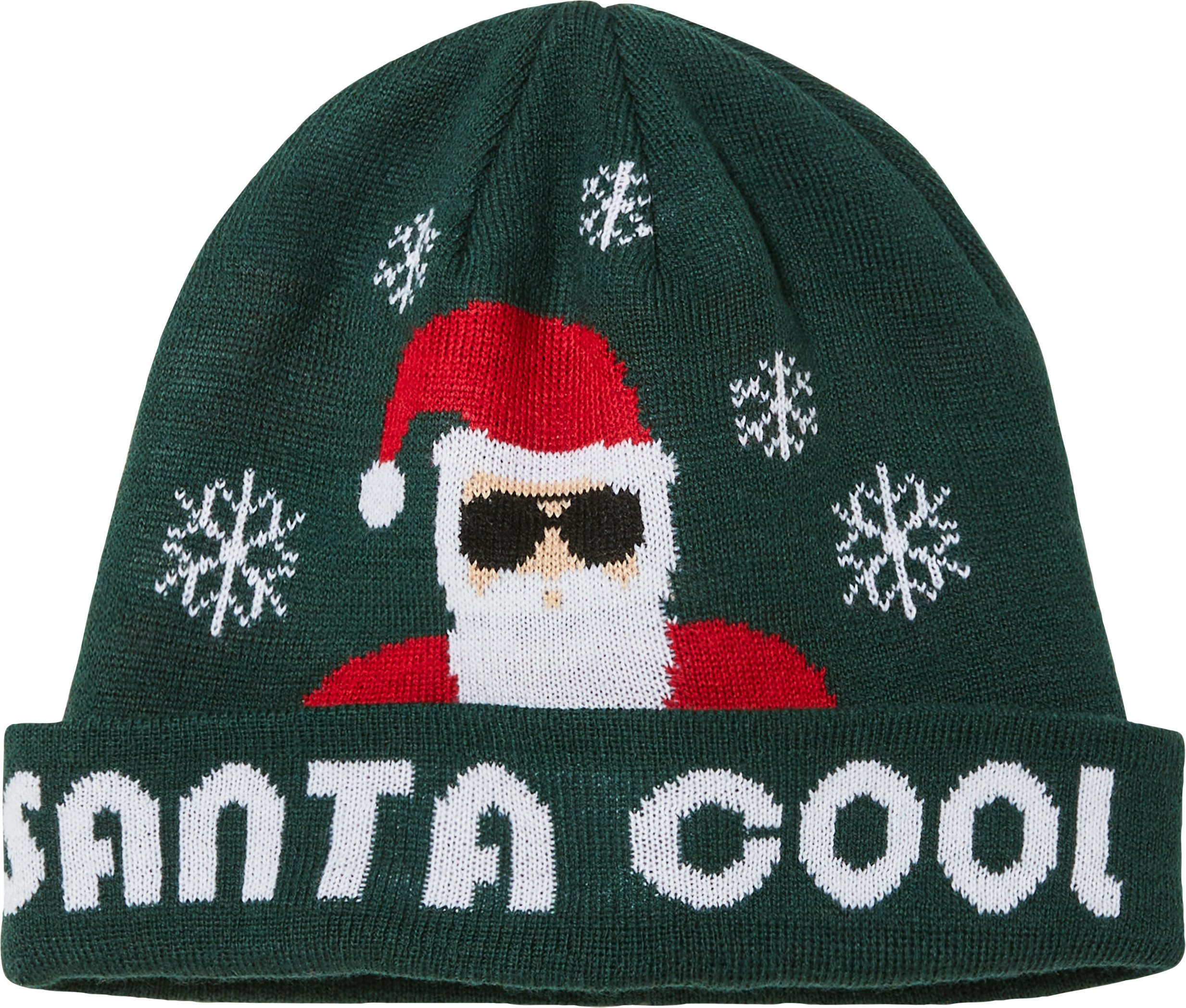 Damen Herren Mütze Strick (Santa Cool)