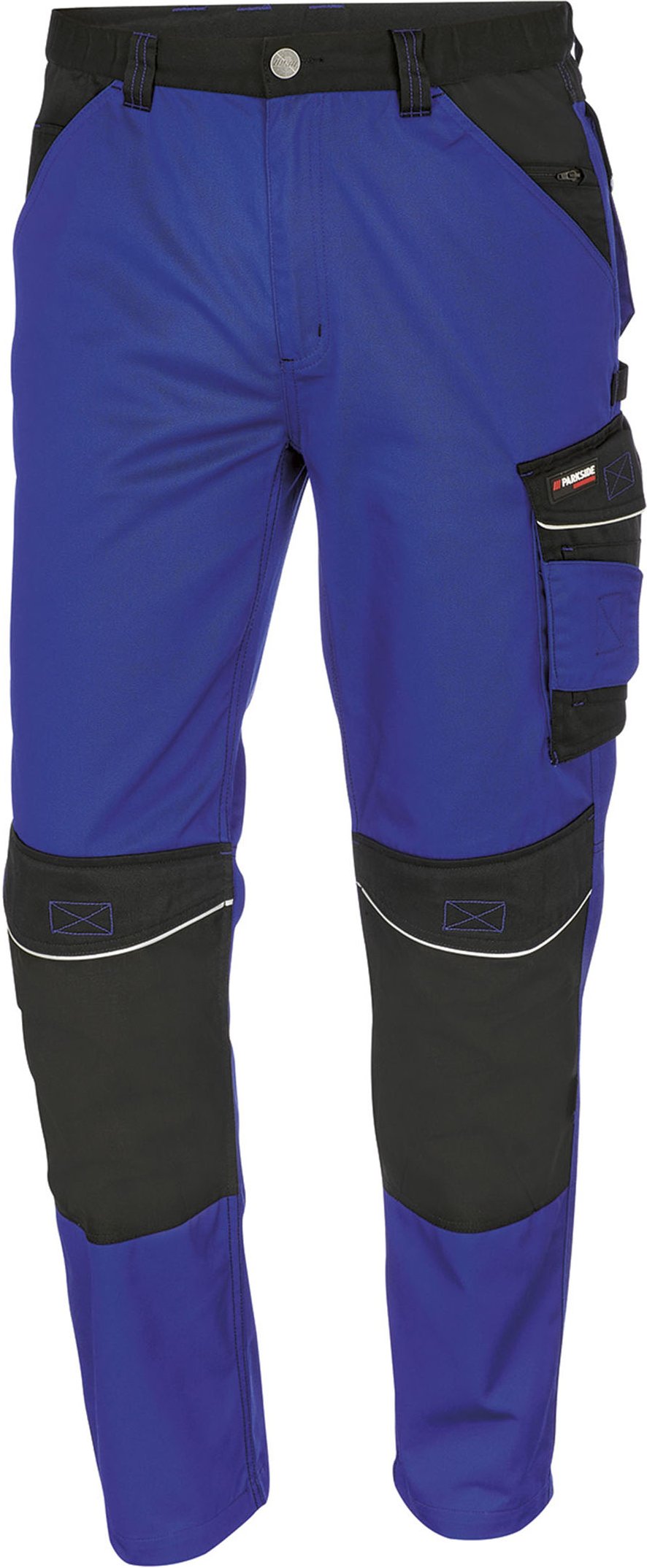 PARKSIDE PERFORMANCE® Herren Arbeitsbundhose (56, Blau/Schwarz)""