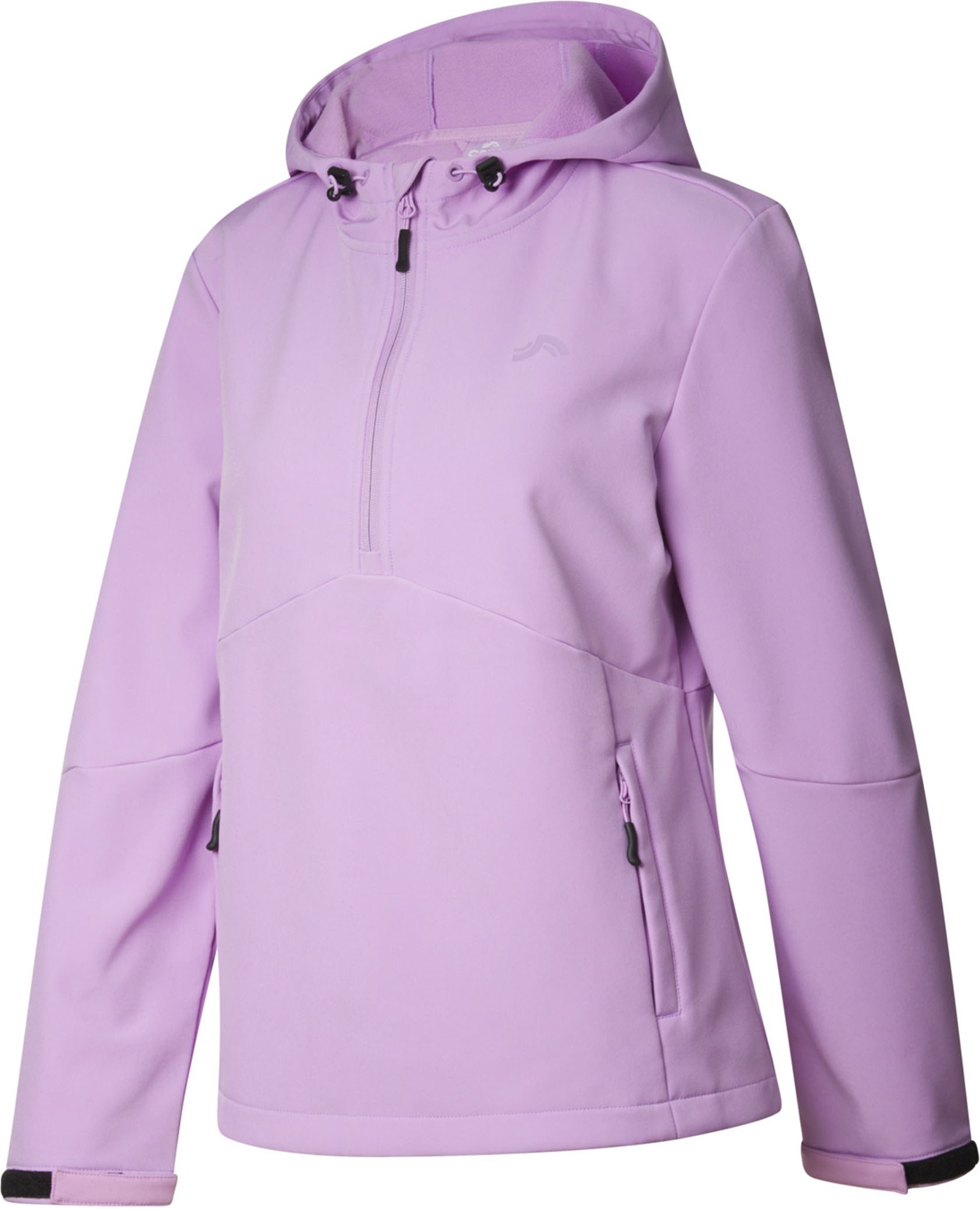 Thumbnail - CRIVIT Damen Softshelljacke Halfzip Outdoor Web (Lila, XS(32/34))