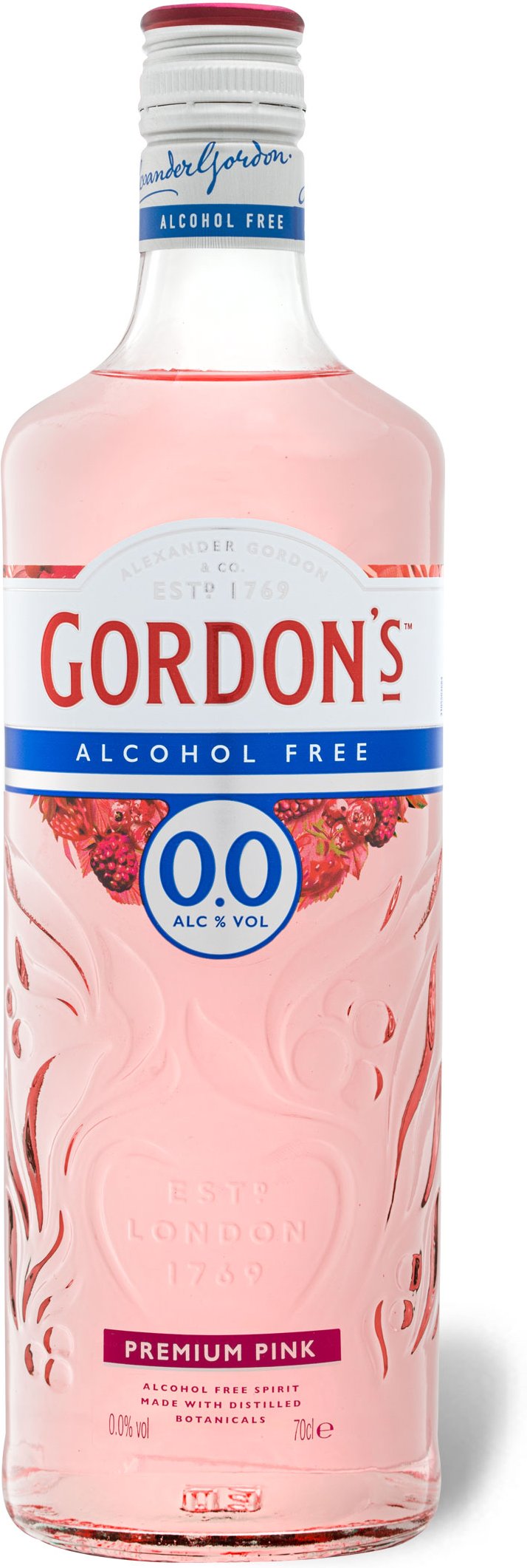 GORDON'S Pink 0,0% Vol alkoholfrei