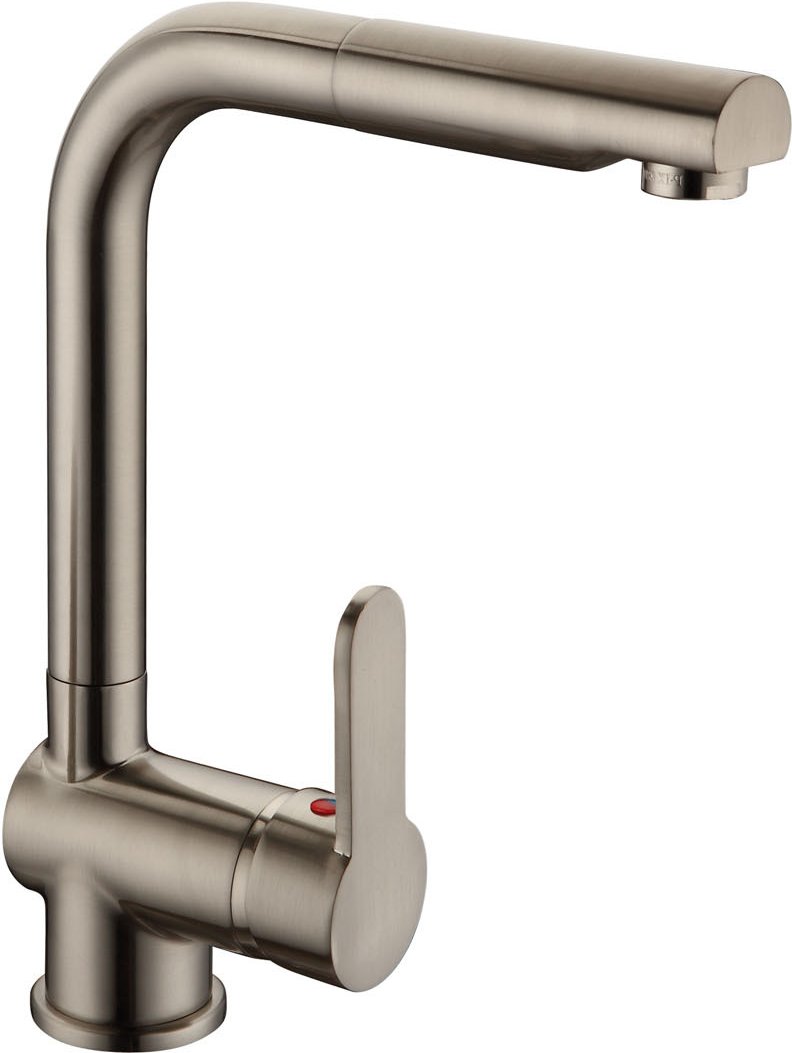 Schütte Küchenarmatur London ausziehbar (Edelstahl-Optik)