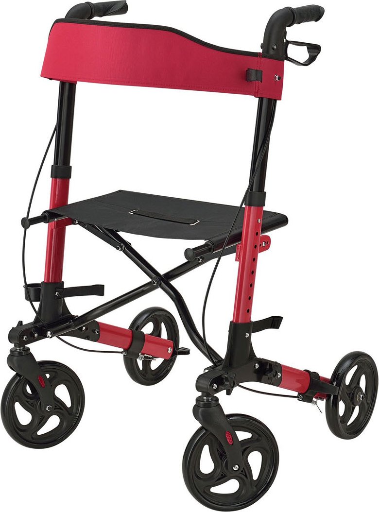 Juskys Rollator (Rot)