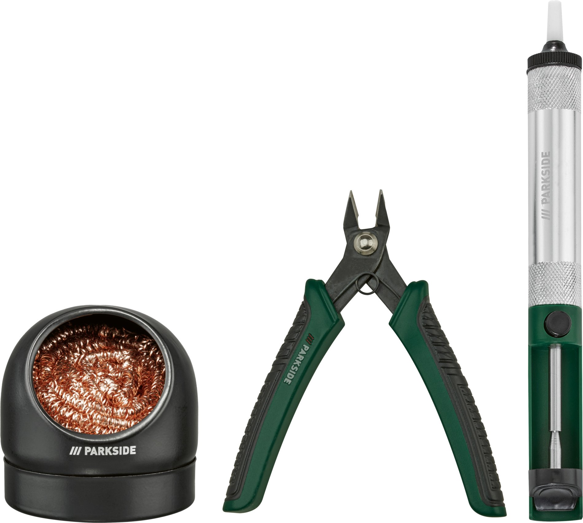 PARKSIDE® Flexible Löthilfe mit Beleuchtung PELS 3 B1, PLL 2 A1, PFLB 4 A1 (Seitenschneider/Lötzubehör Set)