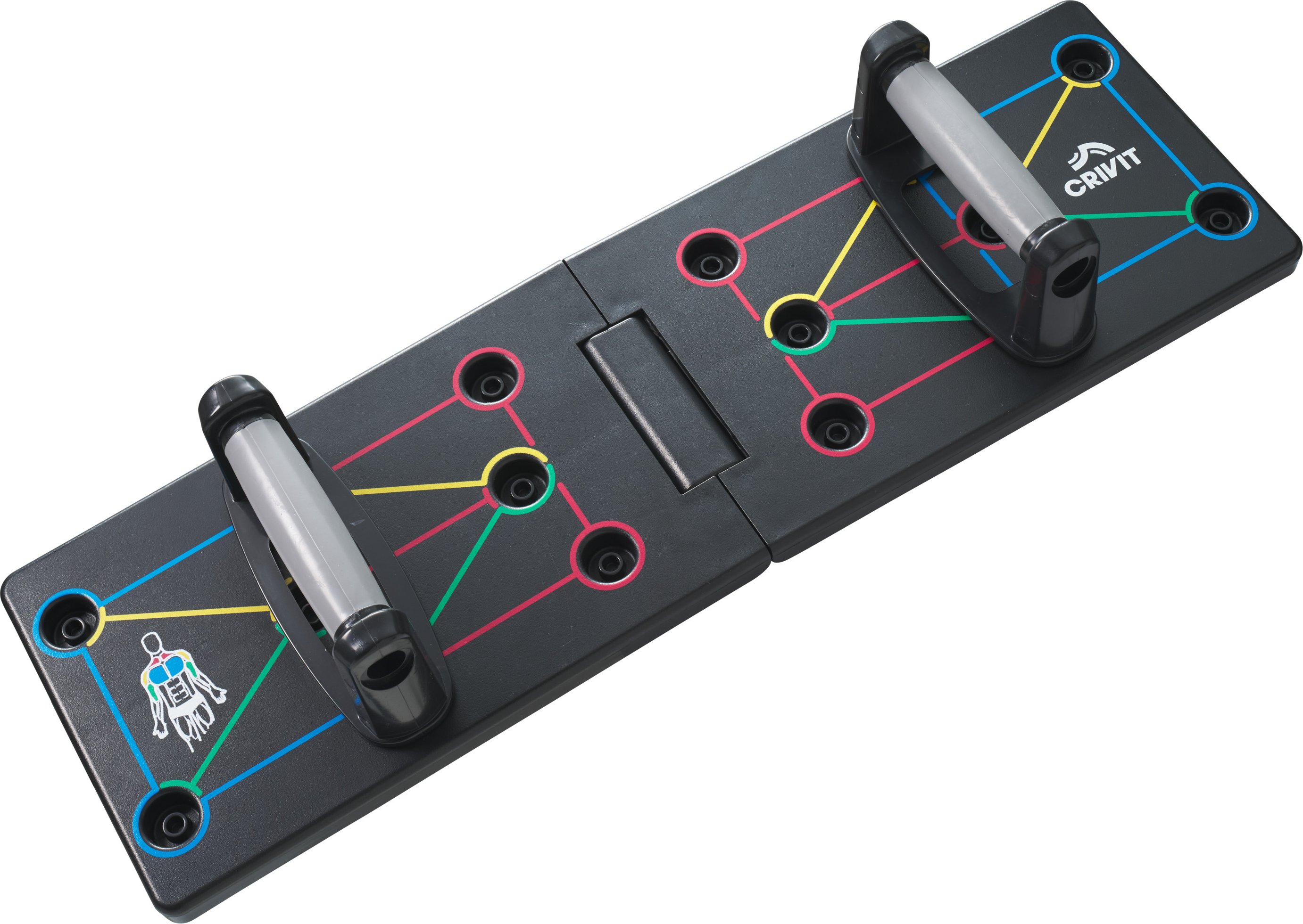 CRIVIT Push-up-Board / Kurzhantel-Set / Kettlebell (Push Up Board)