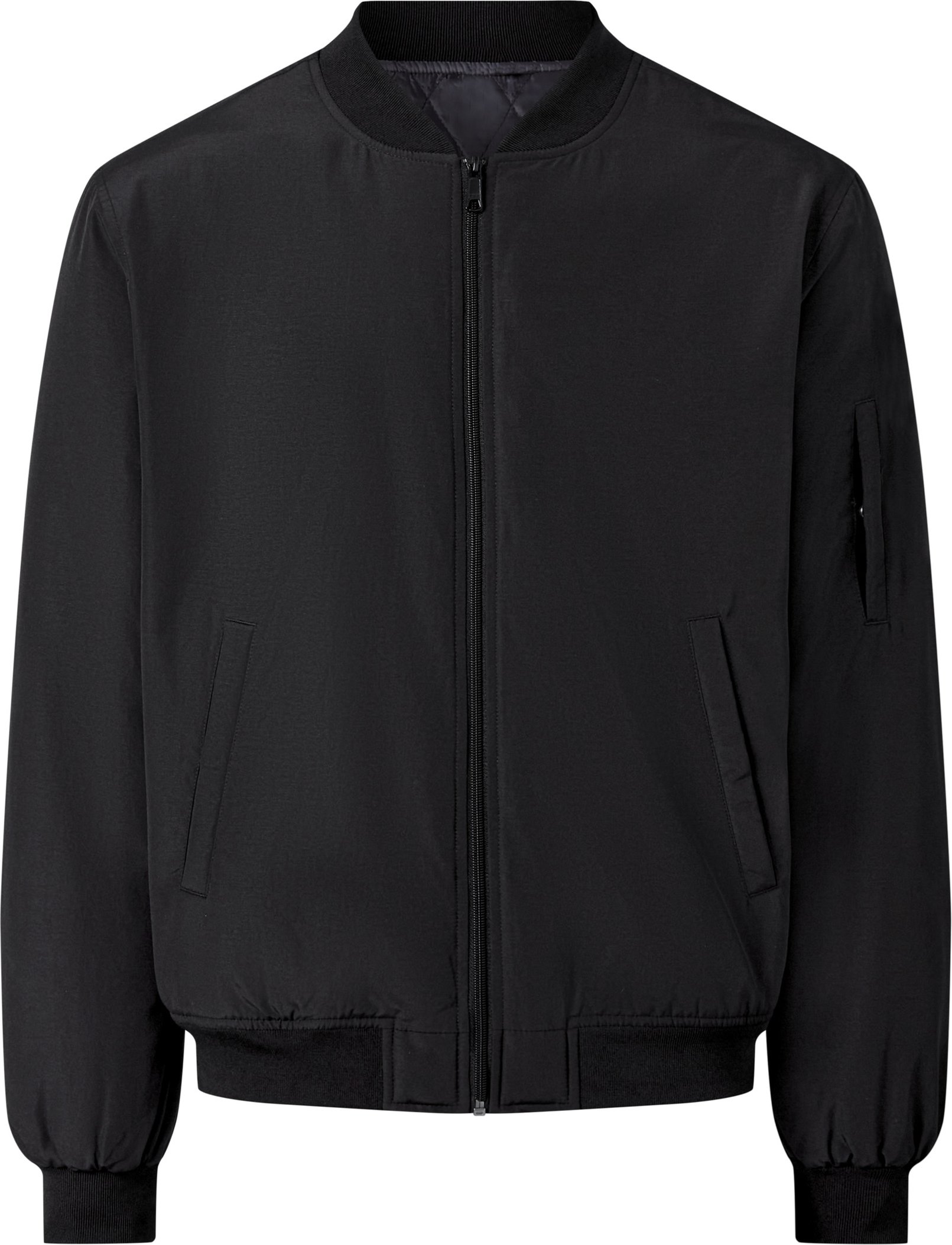 Thumbnail - esmara Men Herren Bomberjacke, leicht gefüttert (Schwarz, M (48/50))