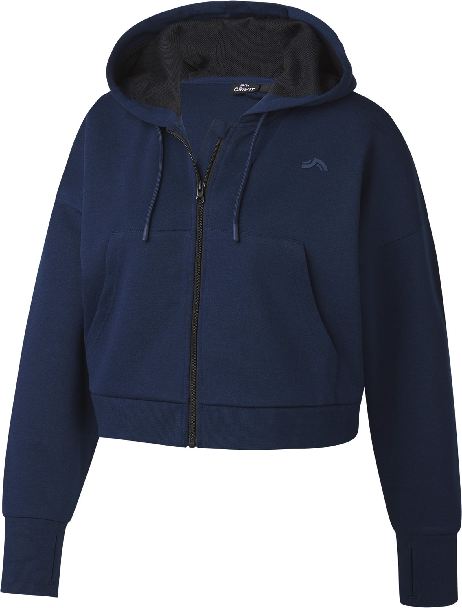 CRIVIT Damen Sweatjacke (M (40/42), marine)