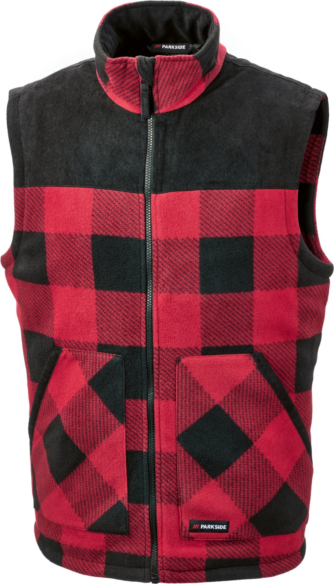 Thumbnail - PARKSIDE® Herren Fleeceweste (Rot, L (52/54))