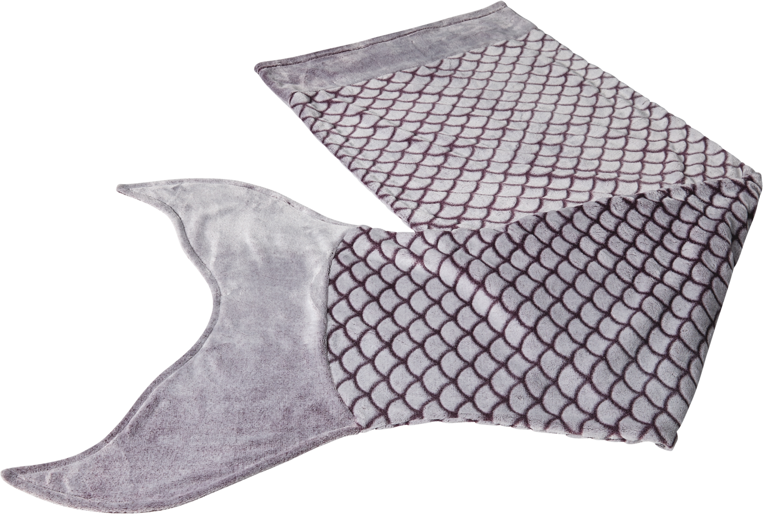 LIVARNO® Kuscheldecke Meerjungfrau 60 x 180 cm (Lila)