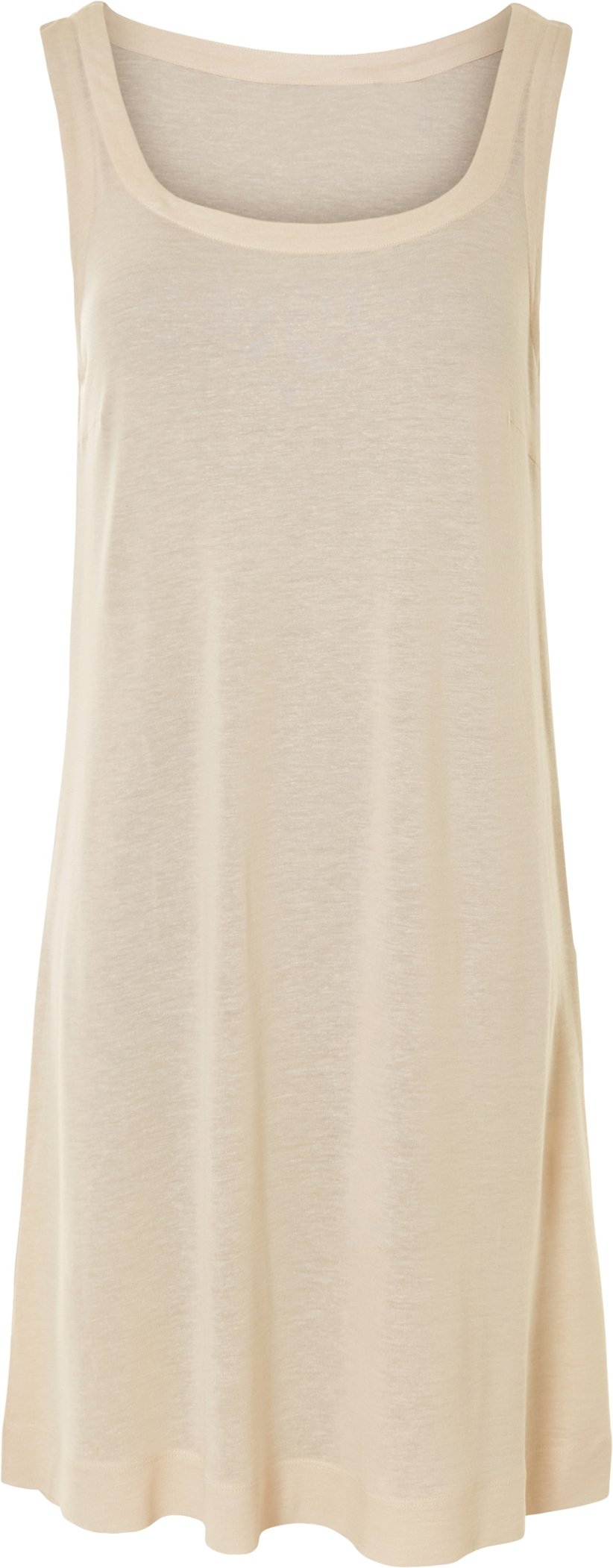 Thumbnail - esmara® Damen Kleid mit Leinen (Beige, L(44/46))