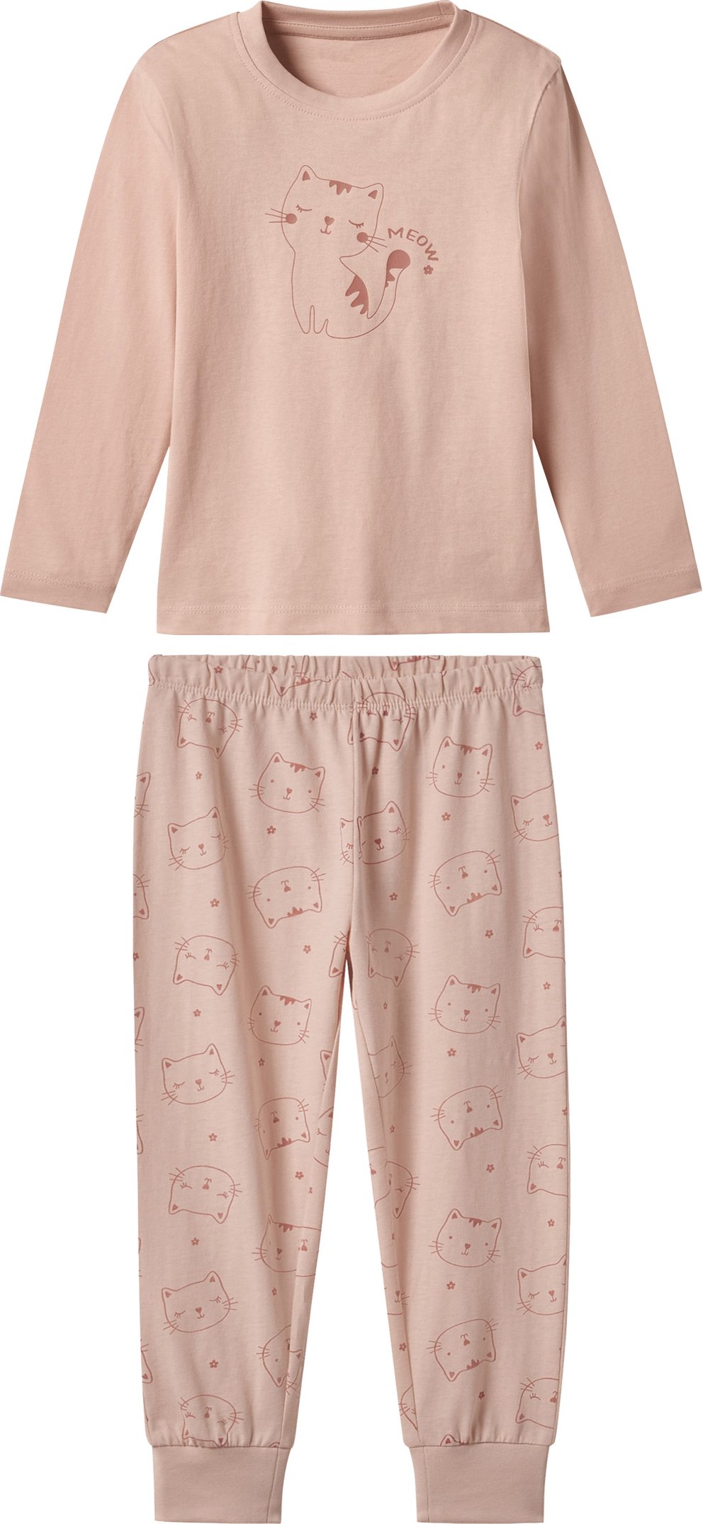 Thumbnail - lupilu® Kleinkinder Pyjama (Rosa, 110/116)