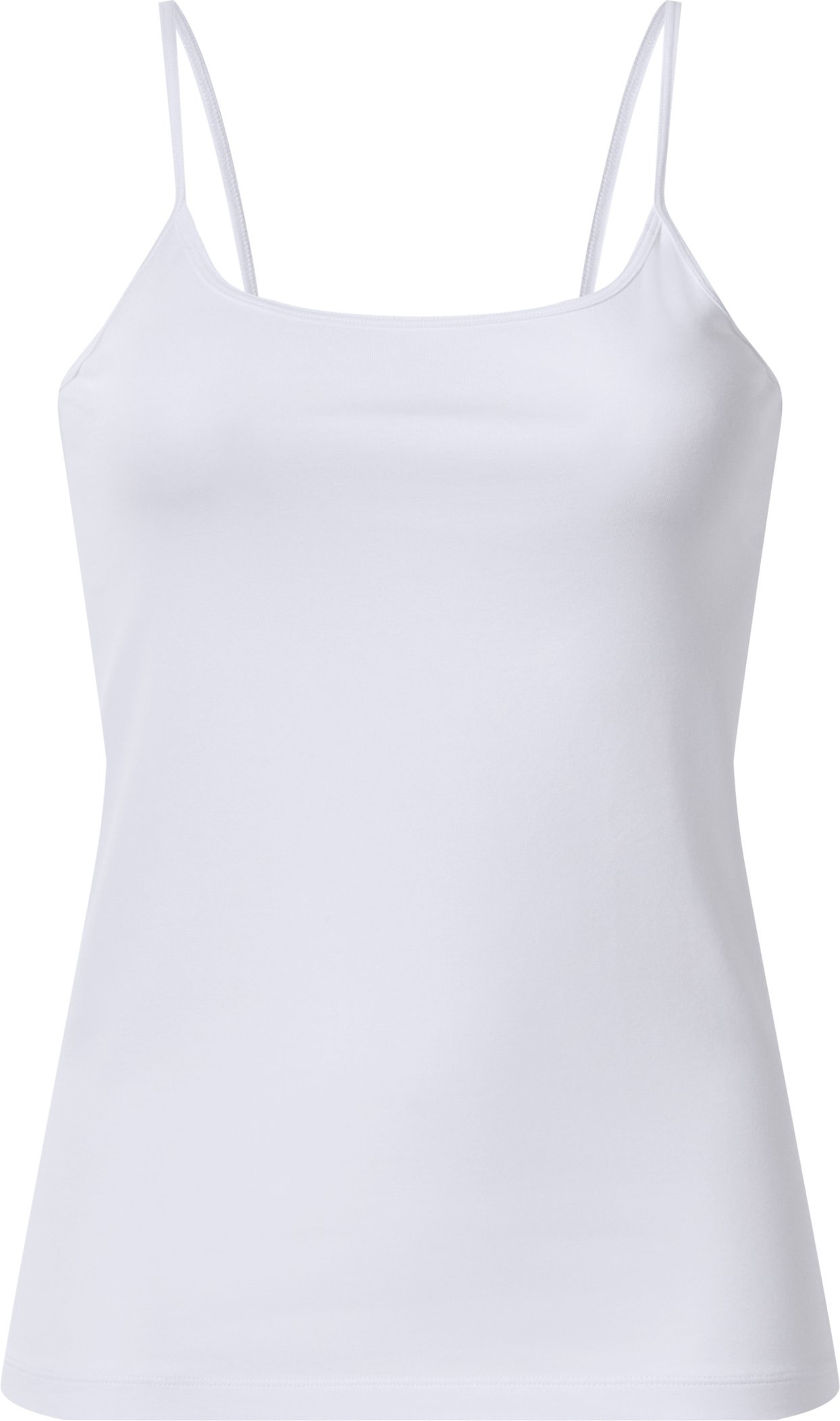 esmara® Damen Spaghettiträgerhemd (Weiß, M(40/42))""