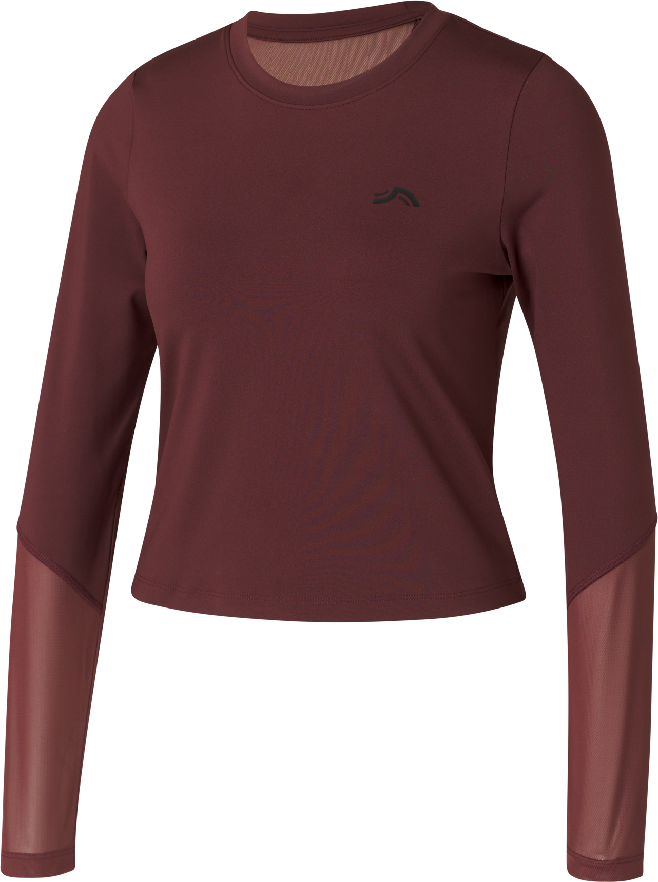 CRIVIT Damen Funktionsshirt, schnelltrocknend und feuchtigkeitsableitend (Braun, L(44/46))