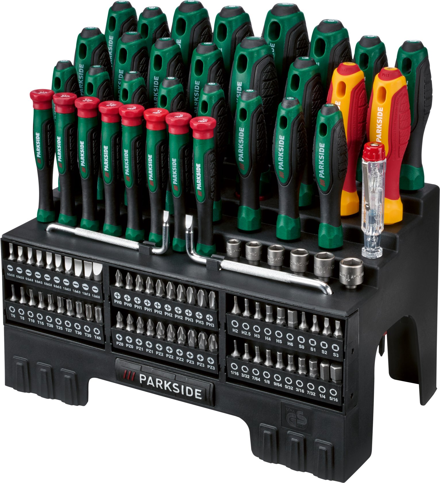 PARKSIDE® Schraubendreher- und Bit-Set, 101-teilig