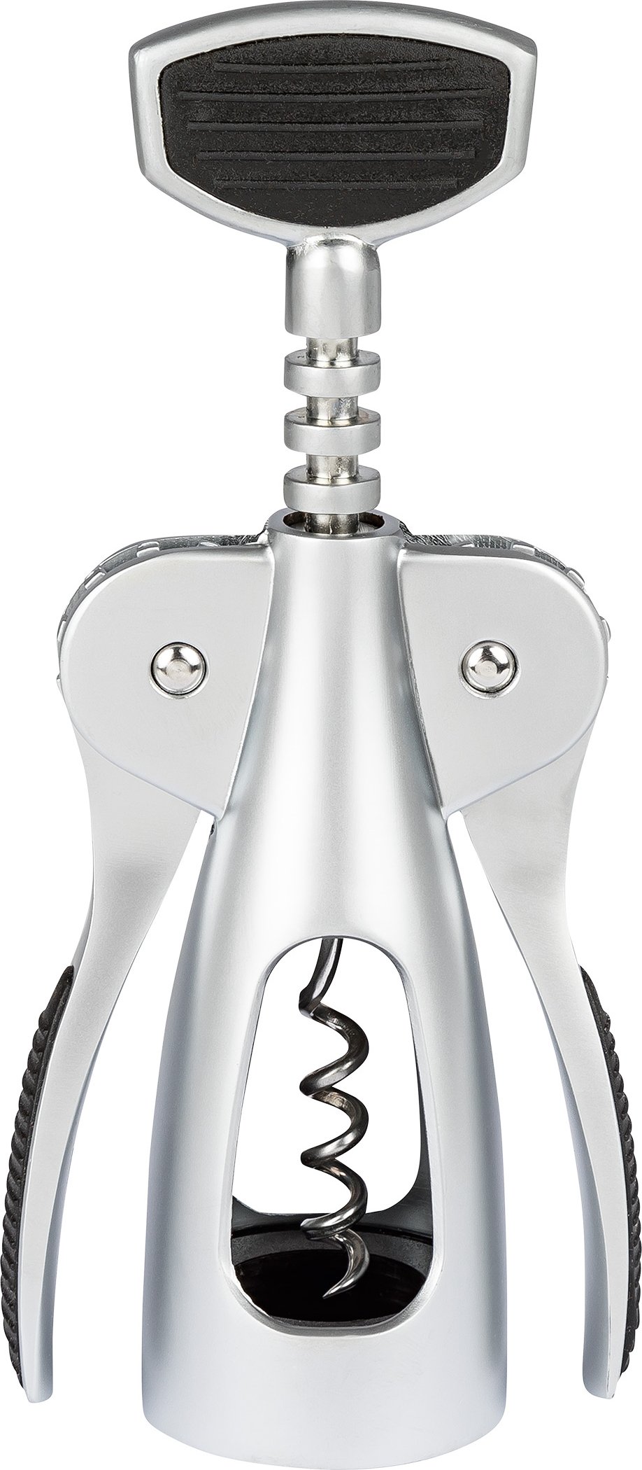 ERNESTO® Apfelteiler/ Dosenöffner/ Eierschneider/ Knoblauchpresse/ Korkenzieher, Edelstahl (Korkenzieher)