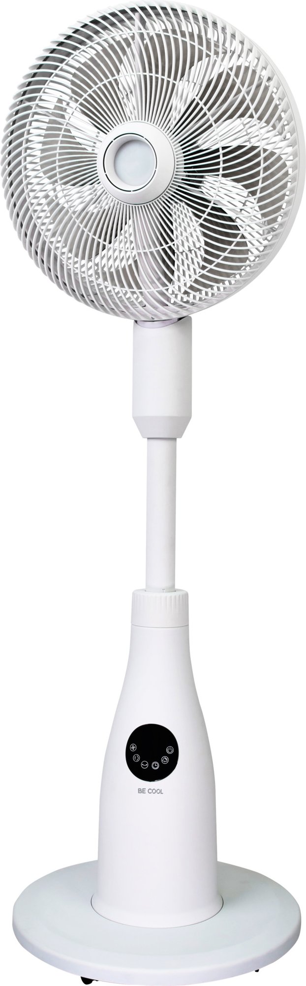 BE COOL Premium Sprühnebel-Standventilator mit 2 Liter Wassertank