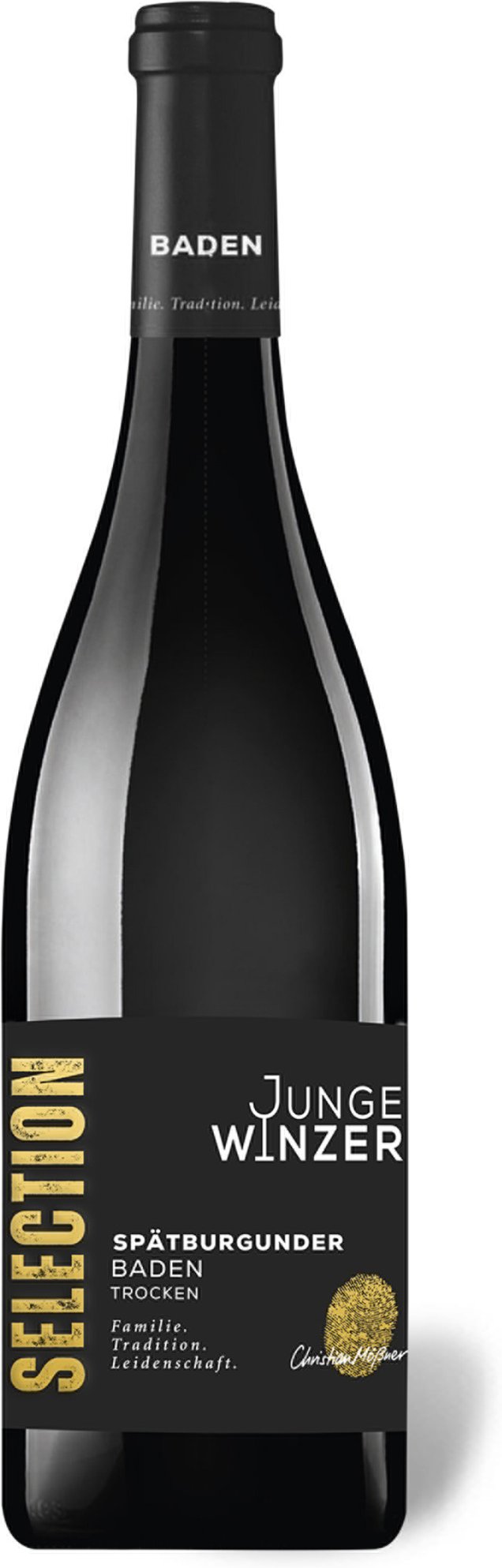 Junge Winzer Selection Spätburgunder QbA trocken, Rotwein 2022