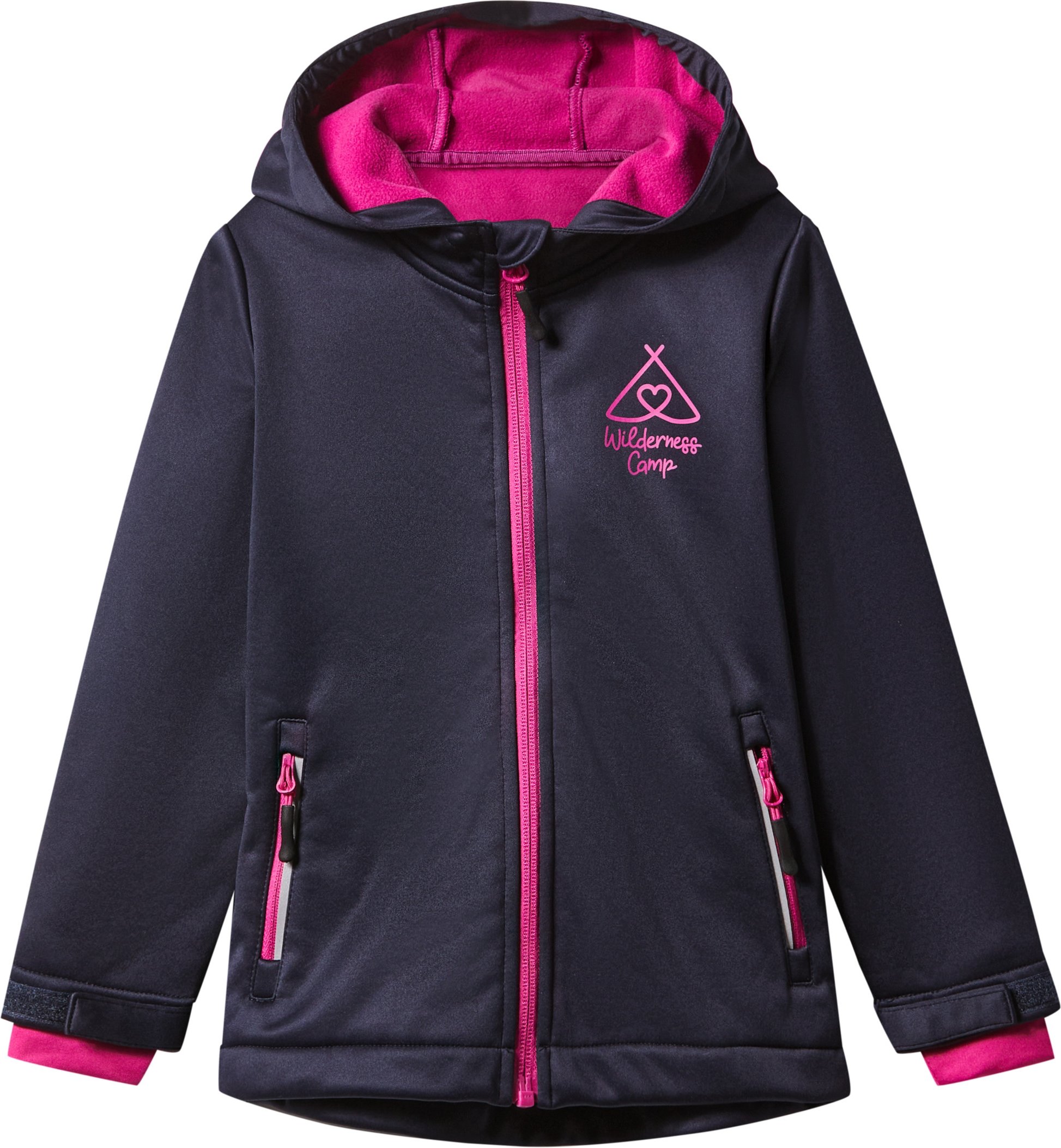 Thumbnail - lupilu® Kleinkinder Softshelljacke, gefüttert (Marine, 110/116)