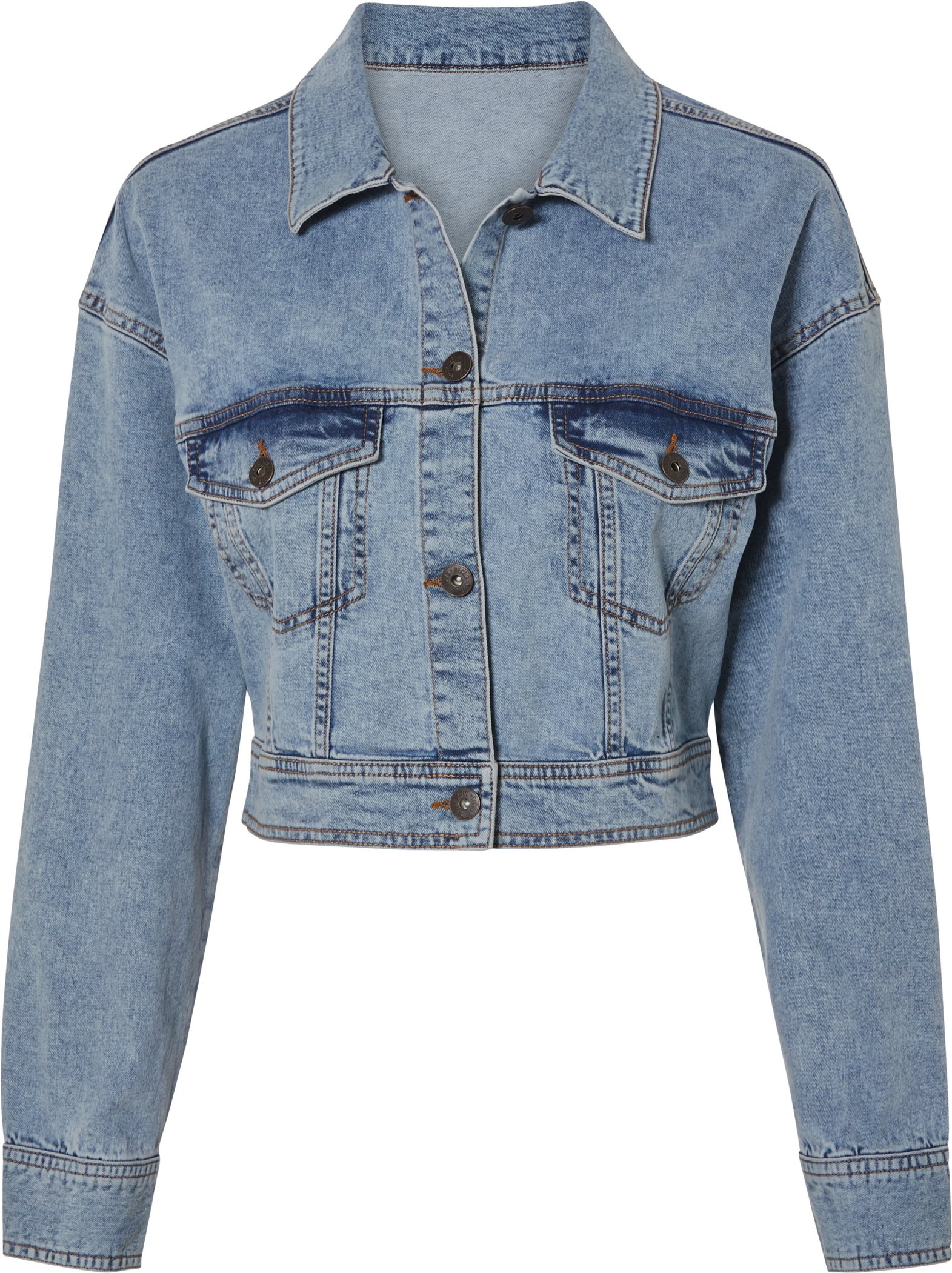 esmara® Damen Jeansjacke (Hellblau, 34)