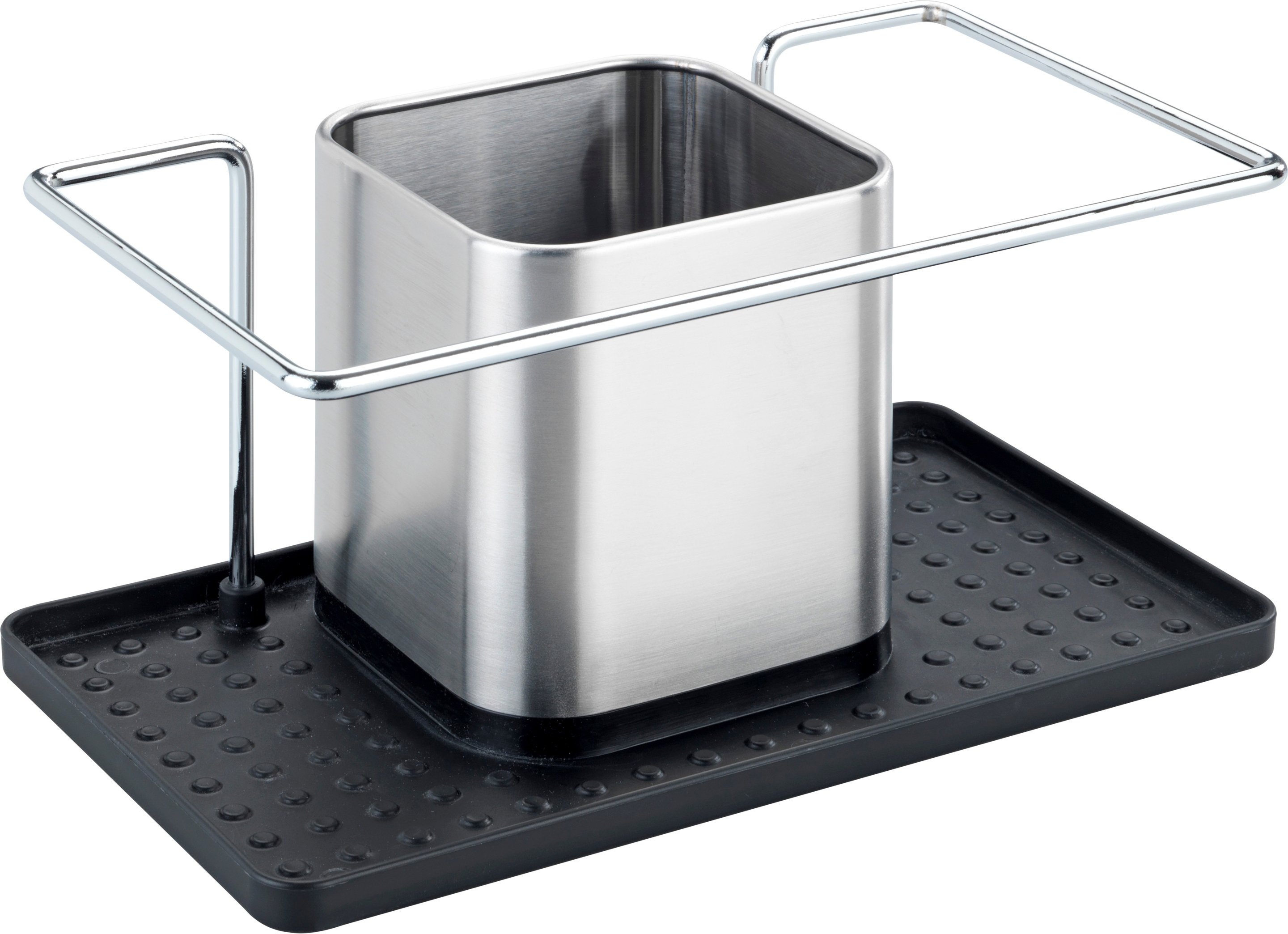 Wenko Spülbeckenorganizer (quadratisch/Edelstahl)