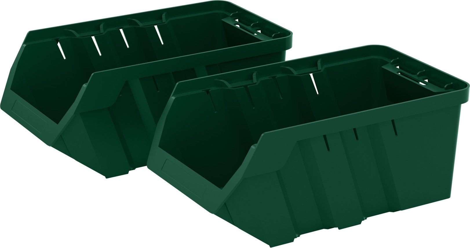 PARKSIDE® Sichtlagerkasten Set (mittel Set 2tlg.)