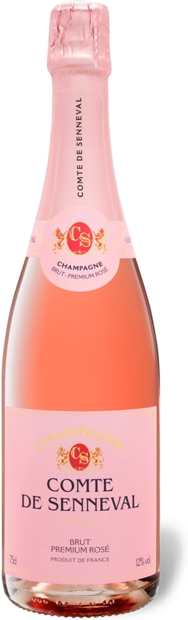 Comte de Senneval Premium Rosé Champagne brut, Champagner
