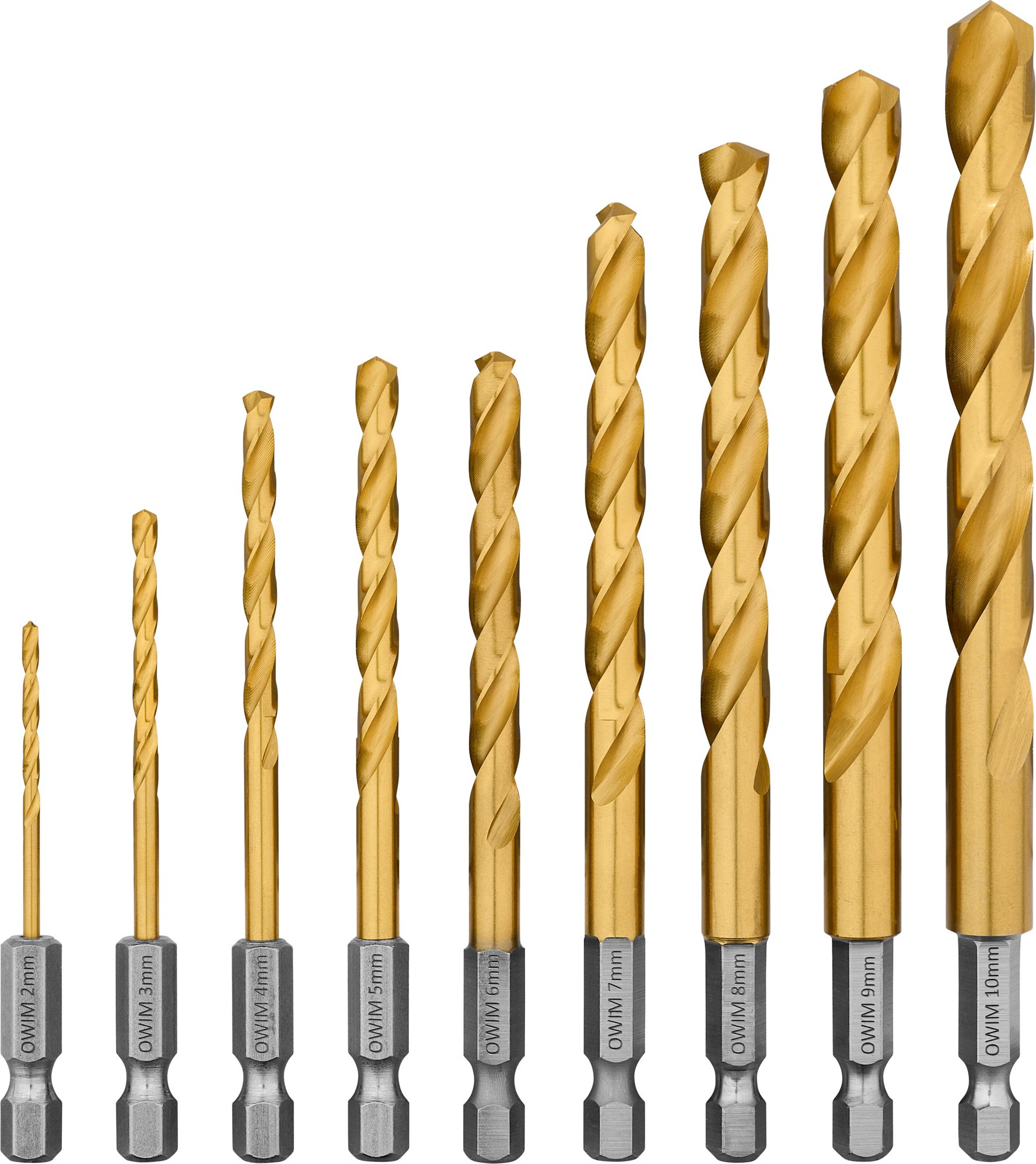 PARKSIDE® Winkelbithalter und Impact-Bohrer-Set (Impact-Bohrer-Set 9tlg.)