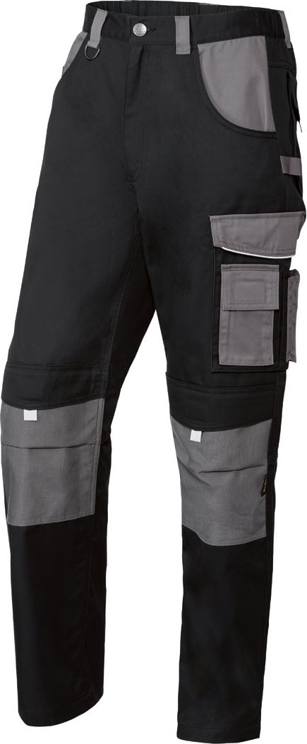 Thumbnail - PARKSIDE PERFORMANCE® Herren Arbeitsbundhose (58, schwarz/grau)