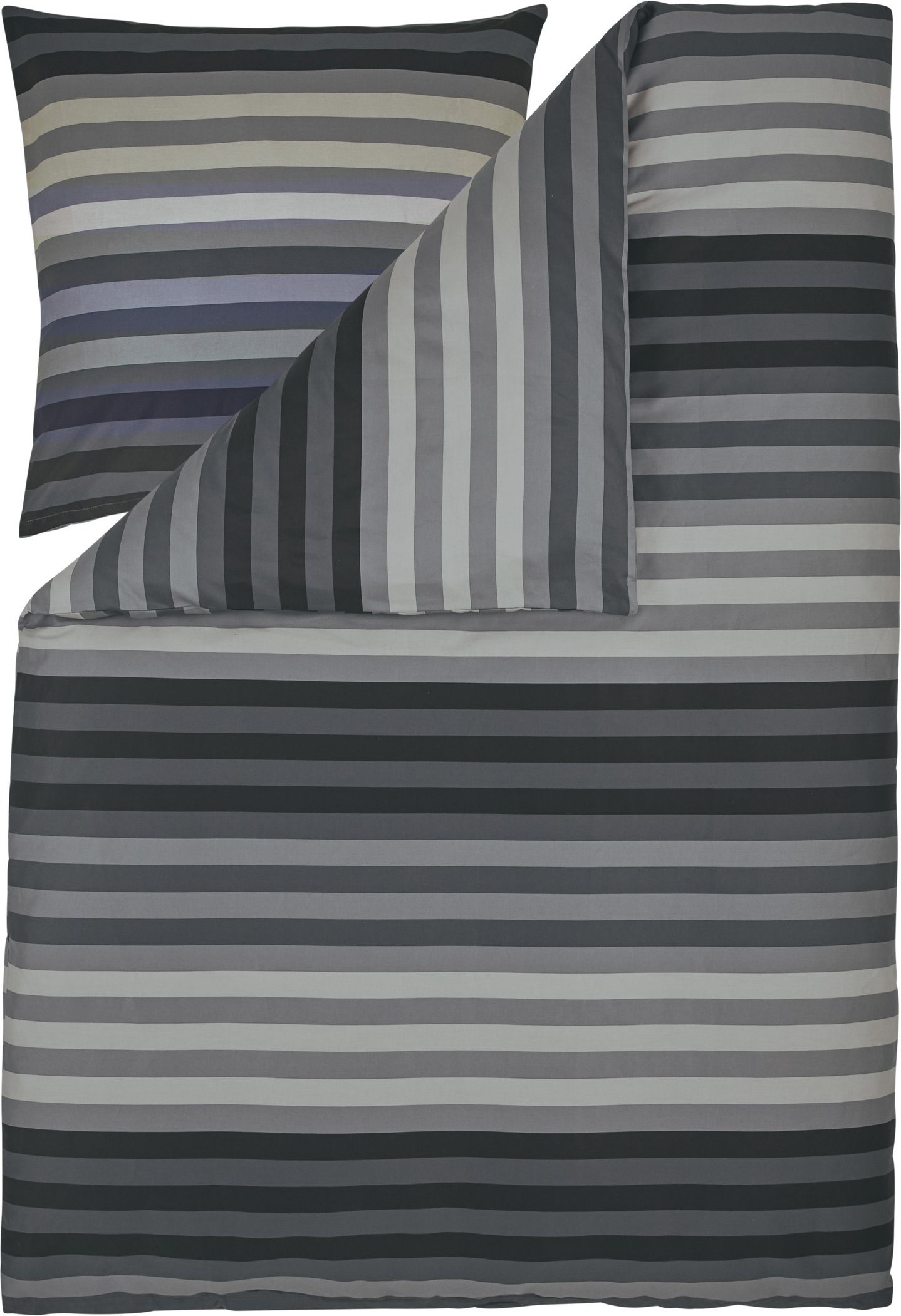 Mako-Satin-Bettwäsche »Sansibar«, 135 x 200 cm (Streifen)""