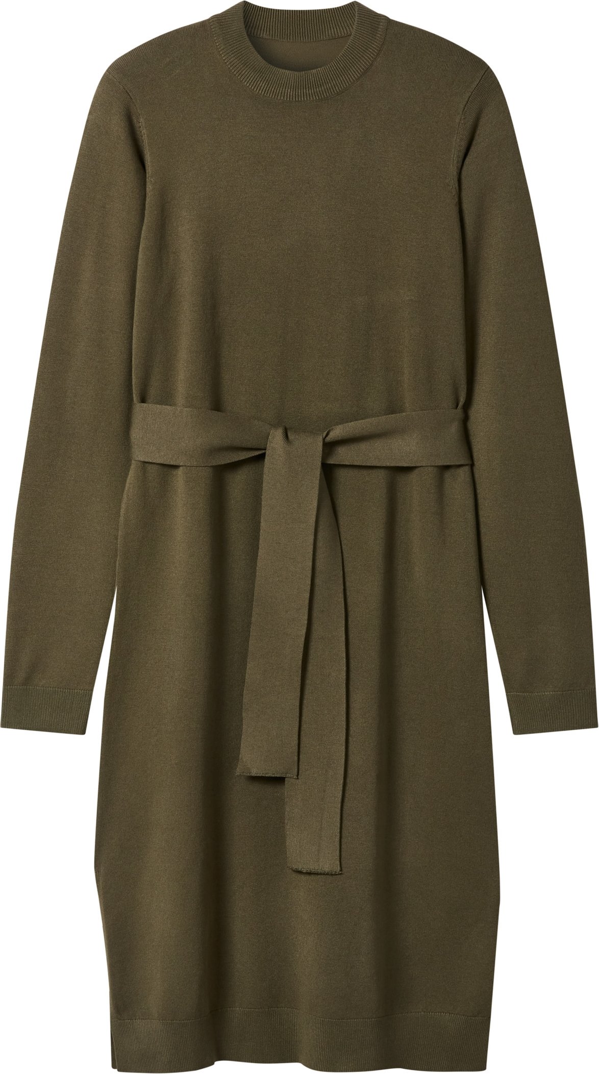 esmara® Damen Strickkleid (Olive, M(40/42))