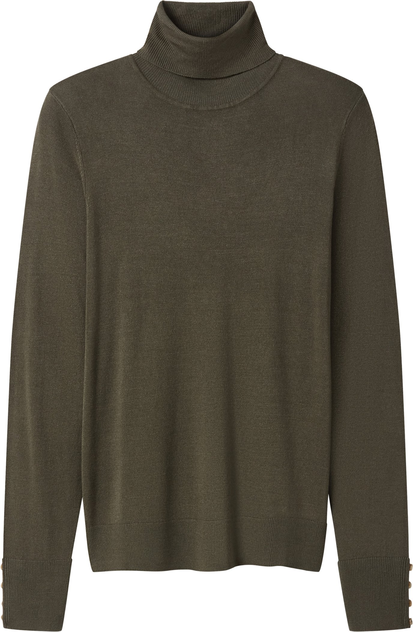 esmara® Damen Feinstrickpullover (Khaki, S(36/38))