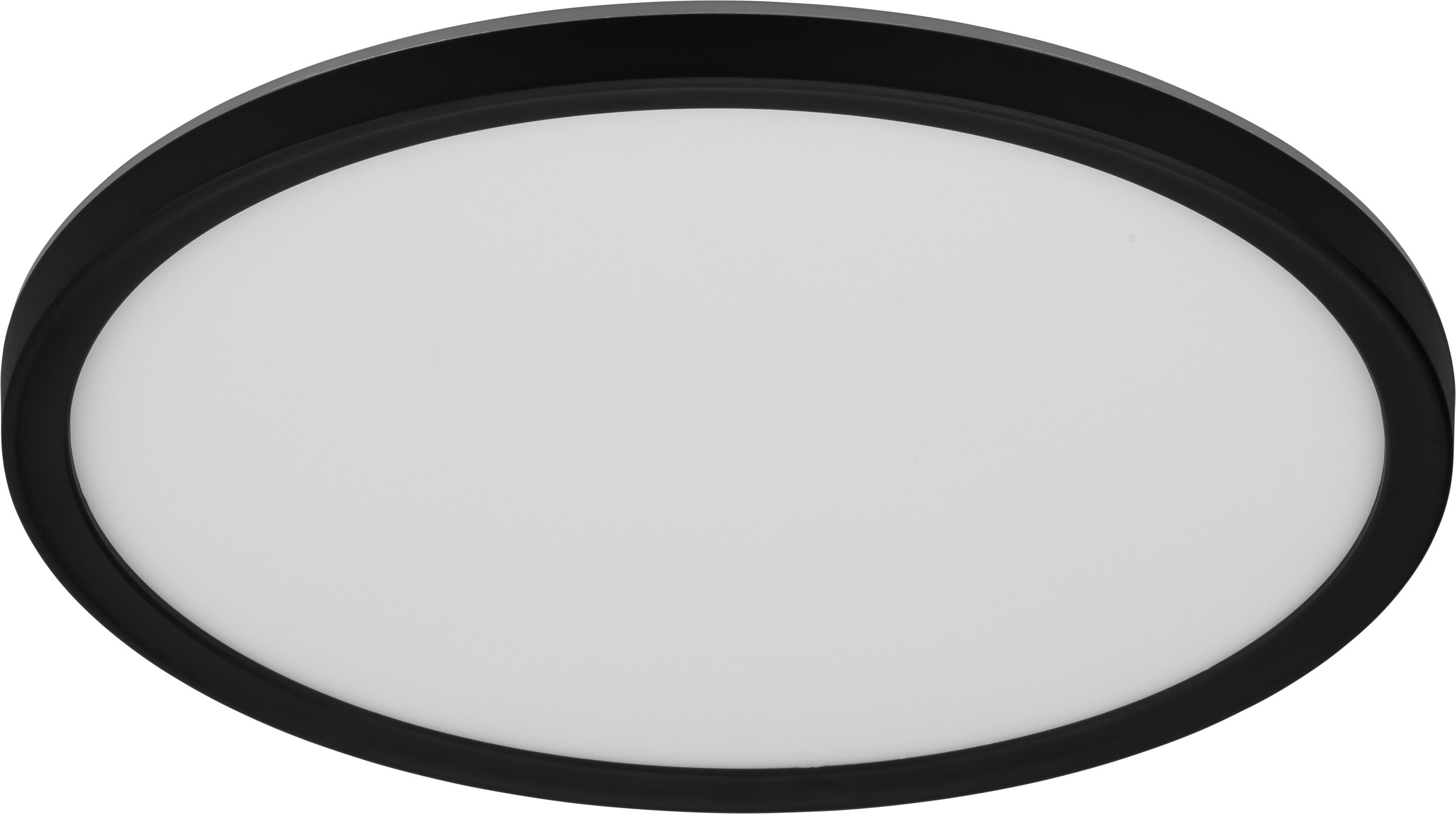 LIVARNO® Deckenpanel Slim mit Bewegungssensor (Rund, Schwarz)