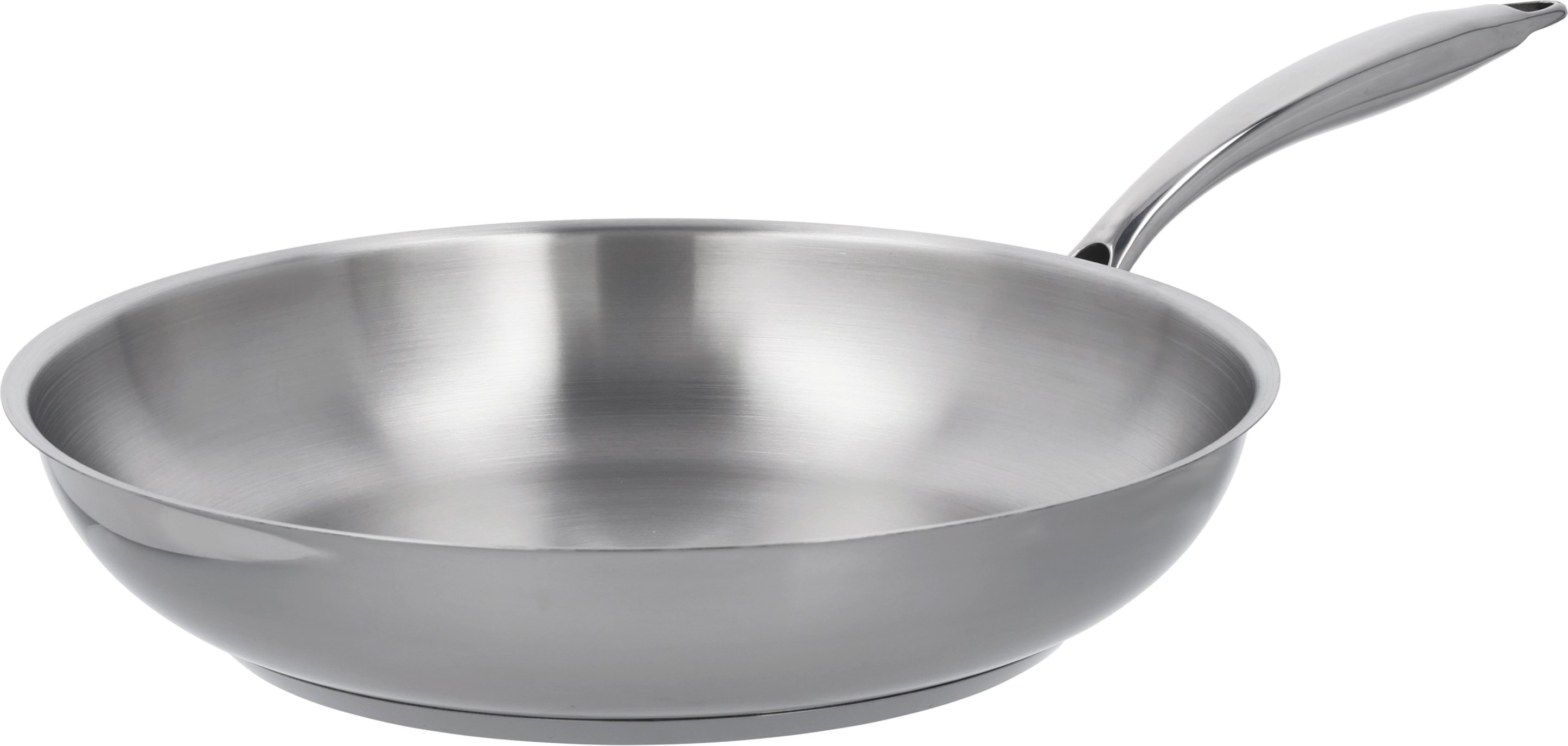 SILVERCREST® Edelstahlpfanne 28 cm (unbeschichtet)