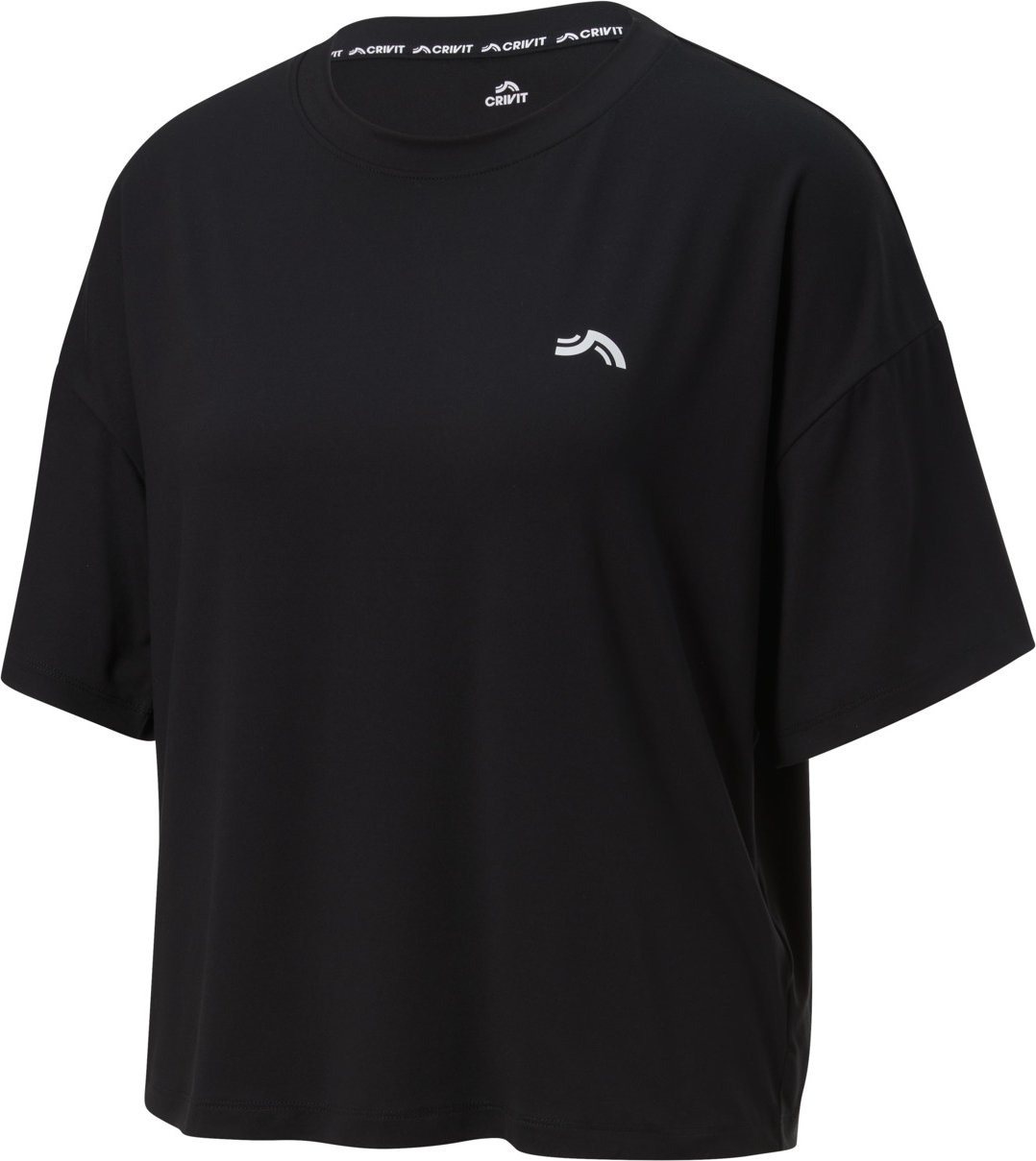 Thumbnail - CRIVIT Damen Funktionshirt, schnelltrocknend (Schwarz, M(40/42))