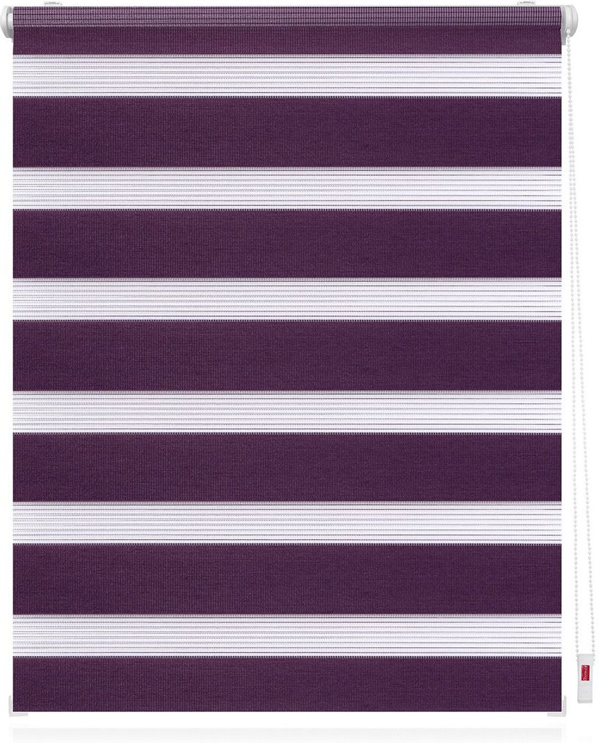 Lichtblick Duo Rollo Klemmfix,  Brombeer, 50x150 cm (Brombeer, 50x150 cm)