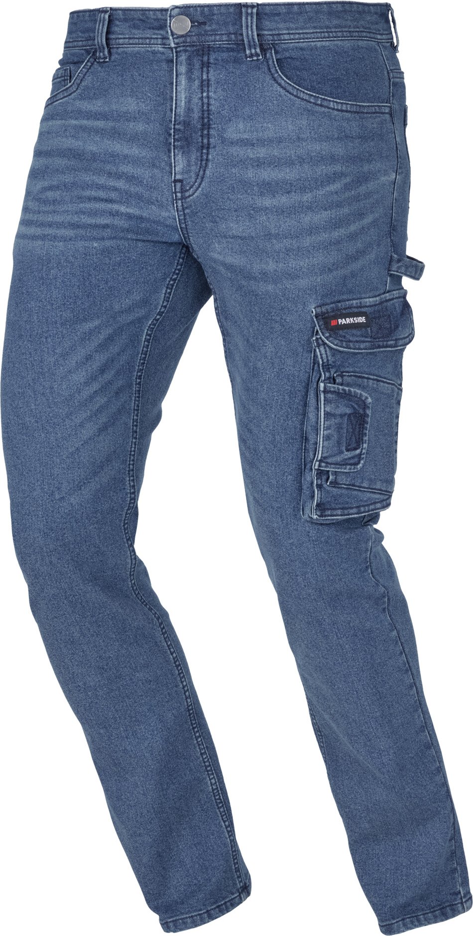 PARKSIDE® Herren-Thermojeans im Workwearstyle (Blau, 58 (42/32))