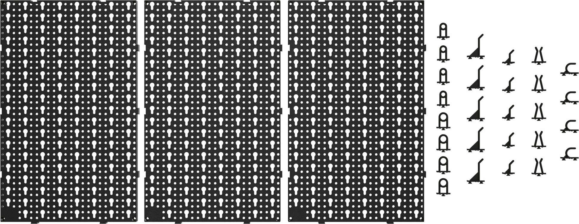 PARKSIDE® Werkzeug-Wandorganizer, inkl. Montagematerial