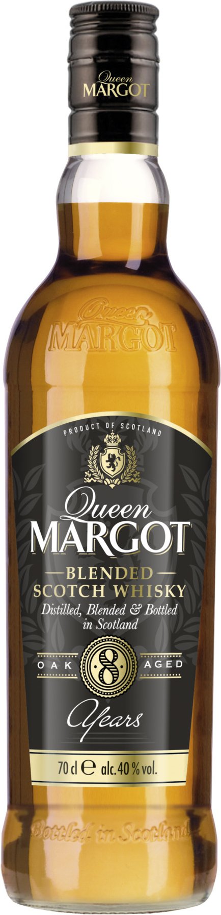 Queen Margot Blended Scotch Whisky 8 Jahre 40% Vol