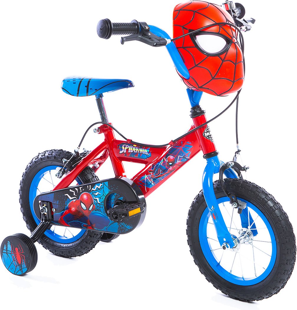 Huffy Kinderfahrrad 12 Zoll (Spider-Man, Rot)