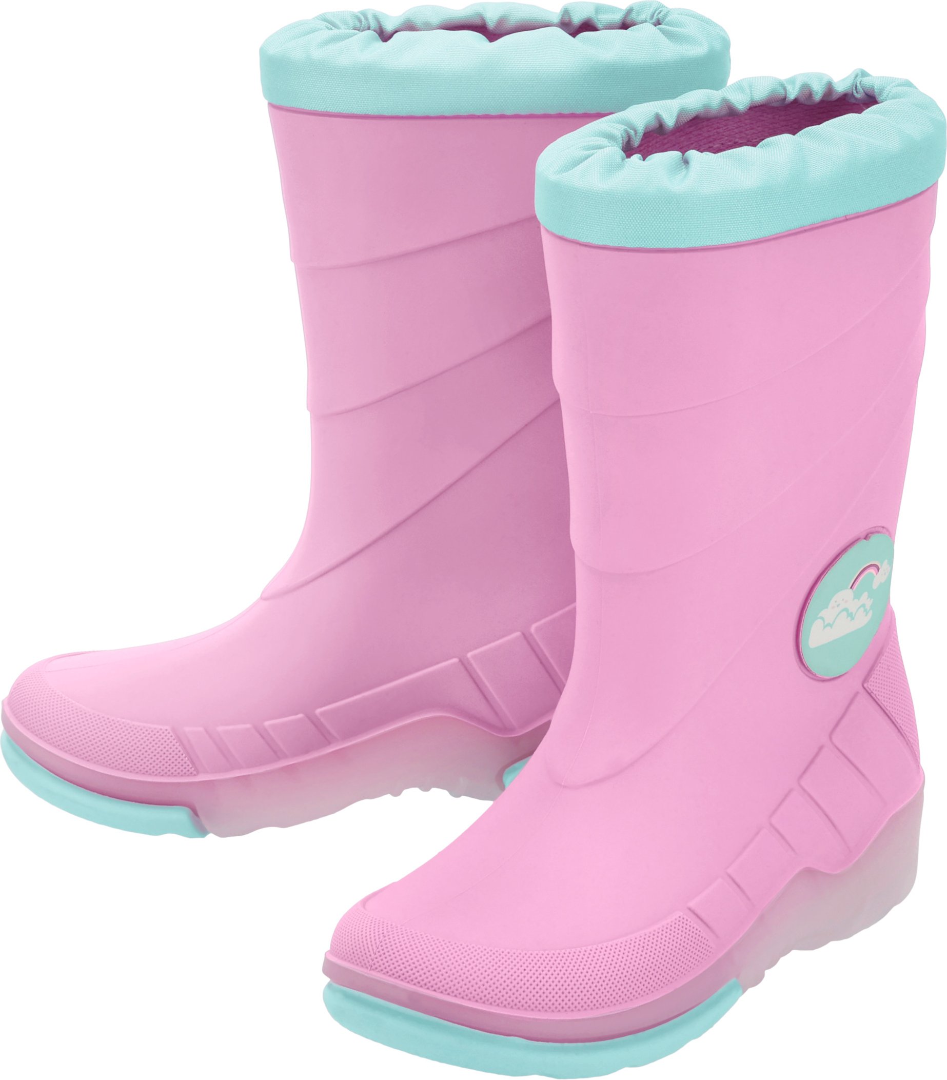 lupilu® Kleinkinder Regenstiefel mit Licht (Pink, 24/25)