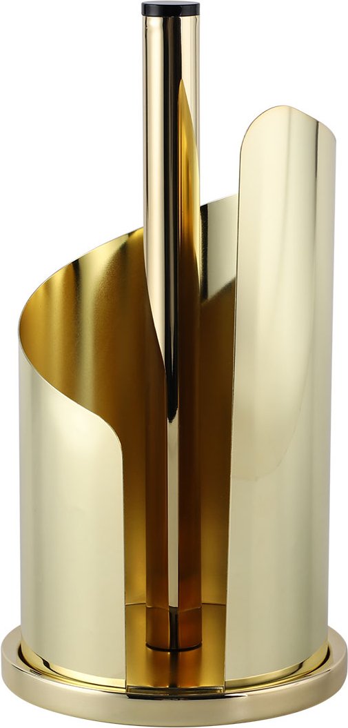 ECHTWERK Küchenhelfer aus Edelstahl (Küchenrollenhalter, Gold)