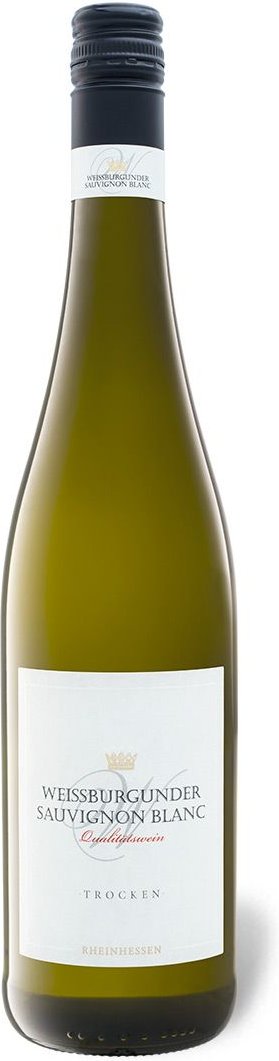 Weißburgunder/Sauvignon Blanc Rheinhessen QbA trocken, Weißwein 2024