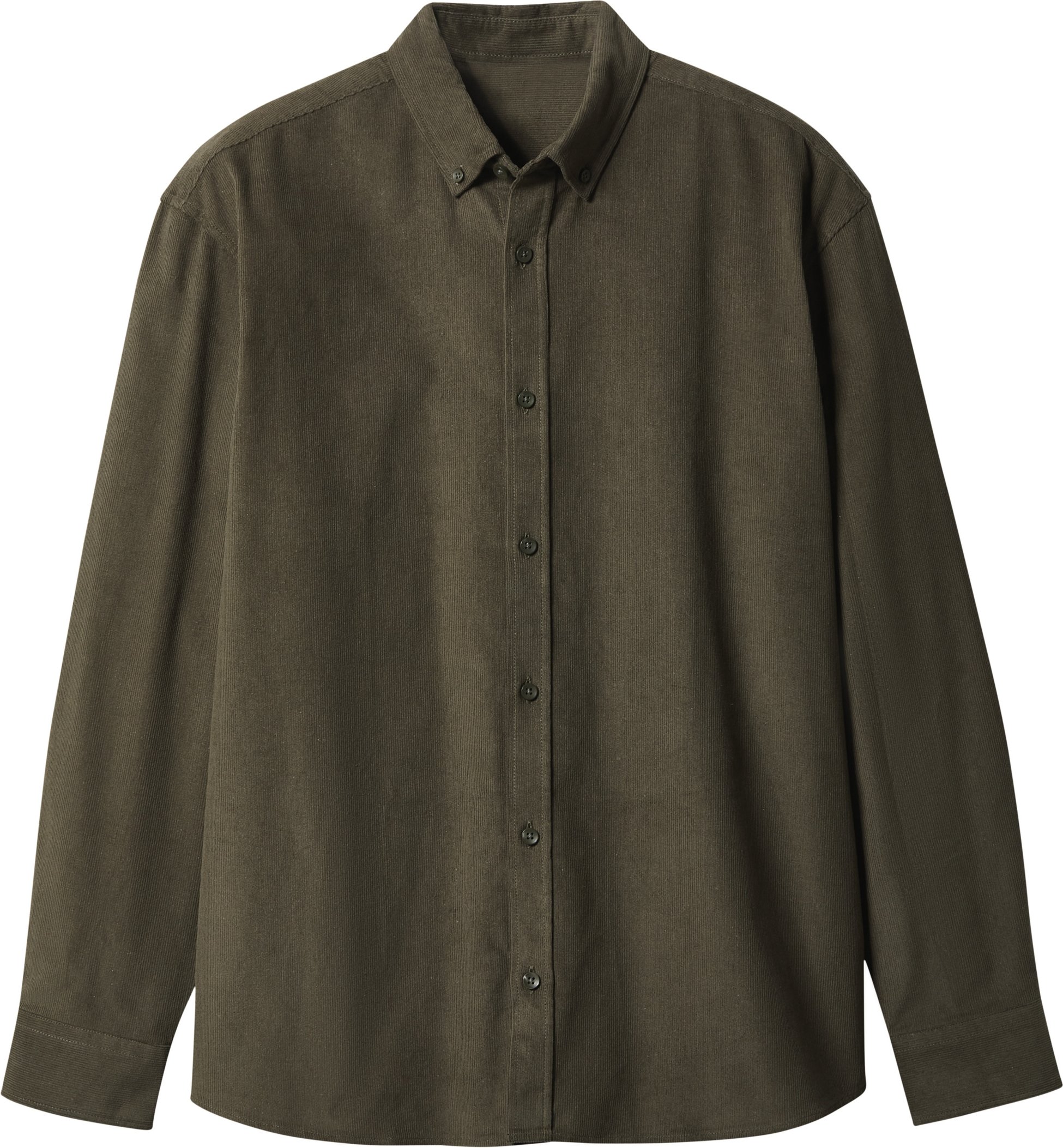 esmara Men Herren Feincordhemd (Grün, L(41/42))