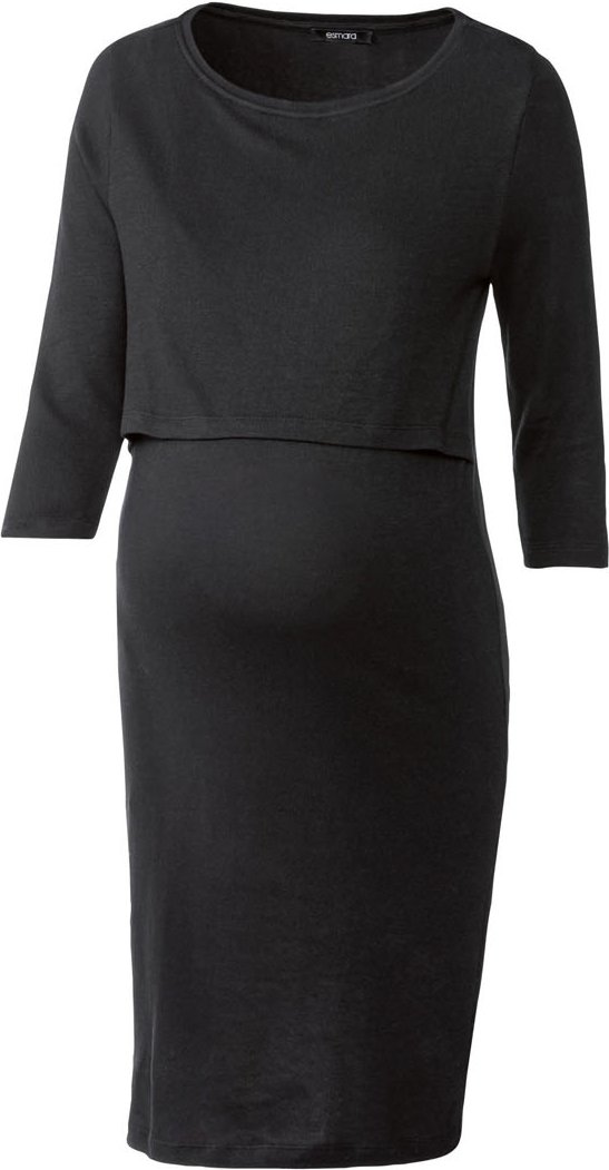 Thumbnail - esmara® Damen Kleid Umstand (Schwarz, XS (32/34))