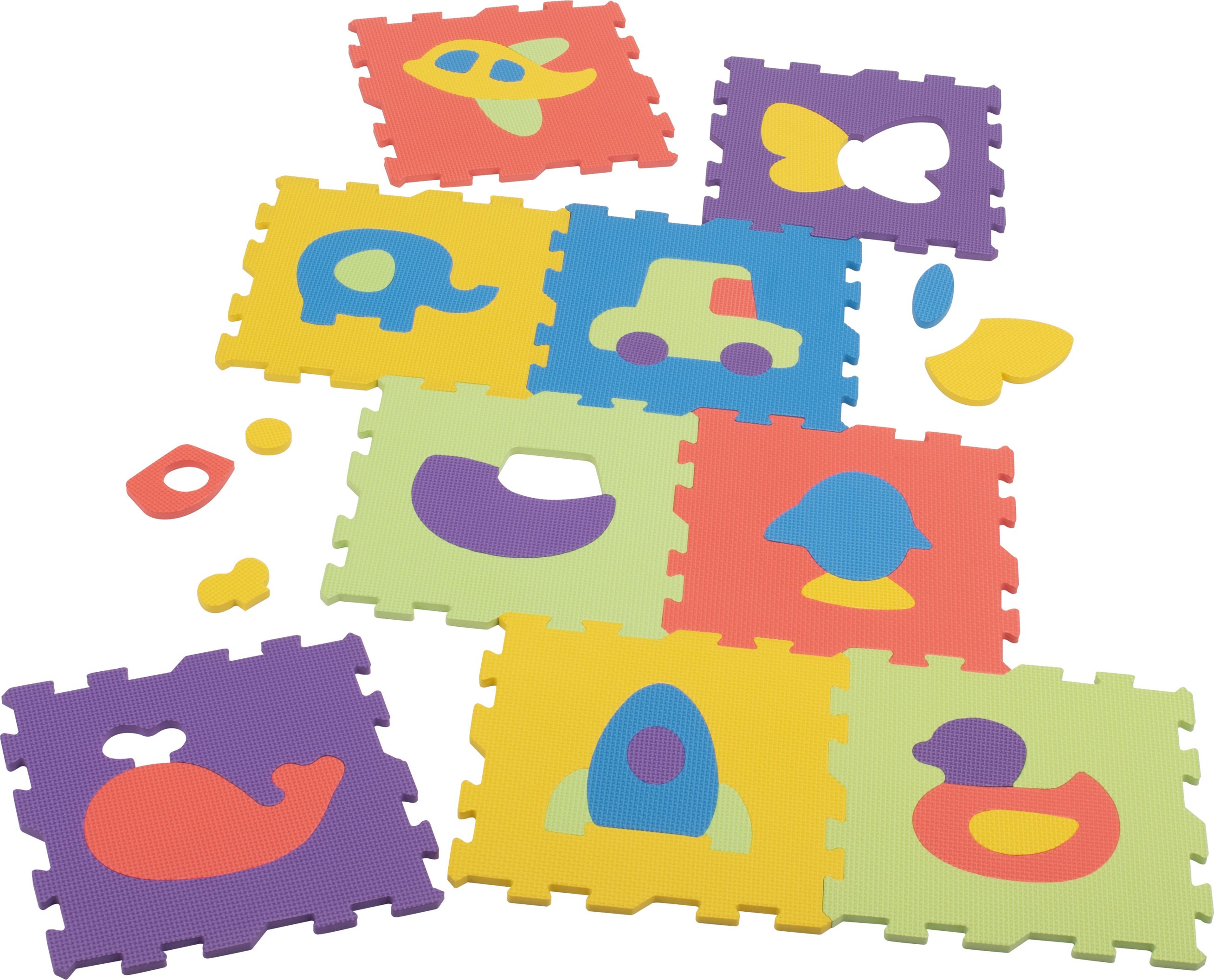 lupilu® EVA Puzzle Matte (Tiere und Fahrzeuge)