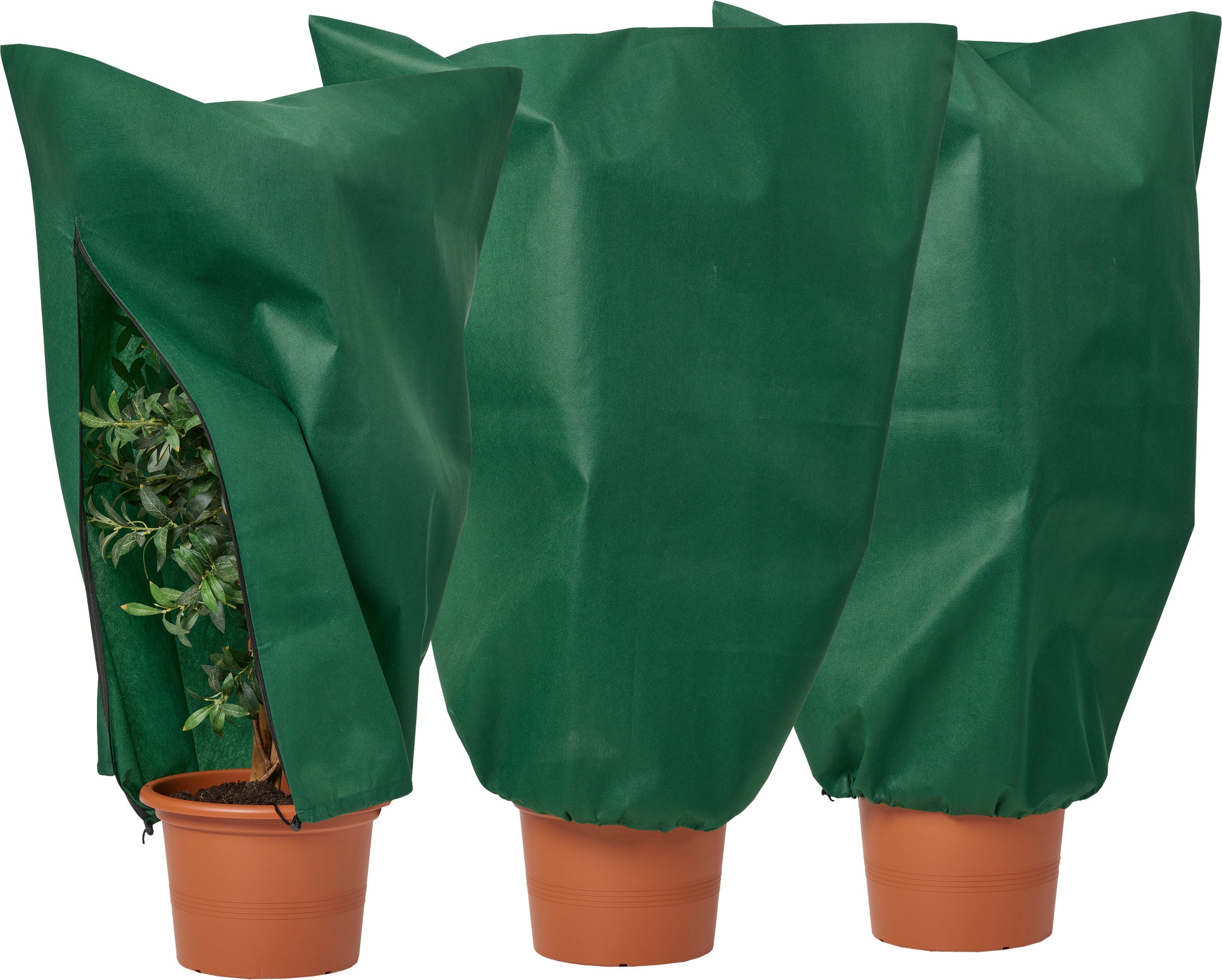 PARKSIDE® Pflanzenschutz-Vlieshaube XXL /-XL /-L (L-Set 3tlg. grün)