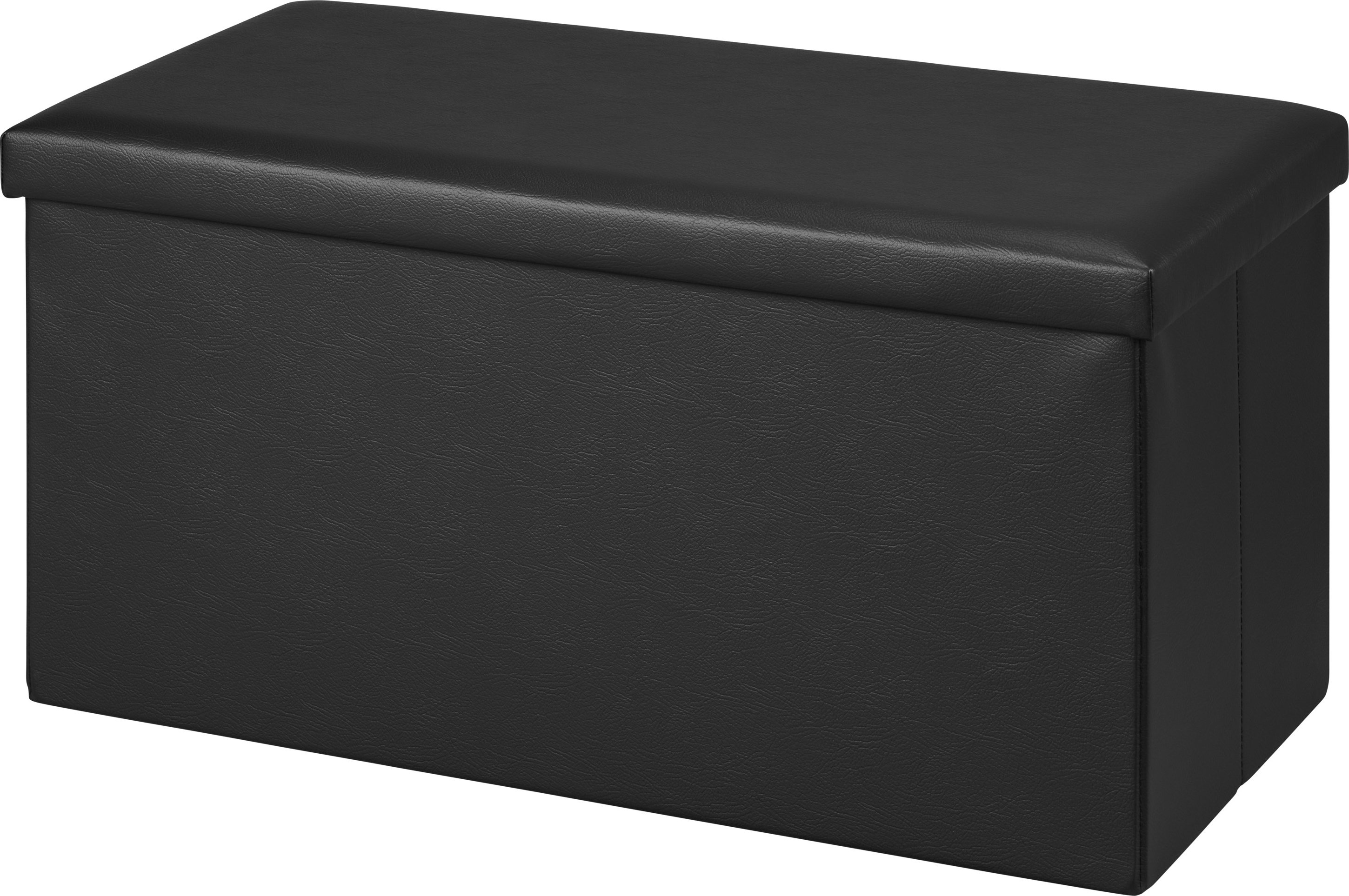 LIVARNO® Sitztruhe klappbar (Schwarz)