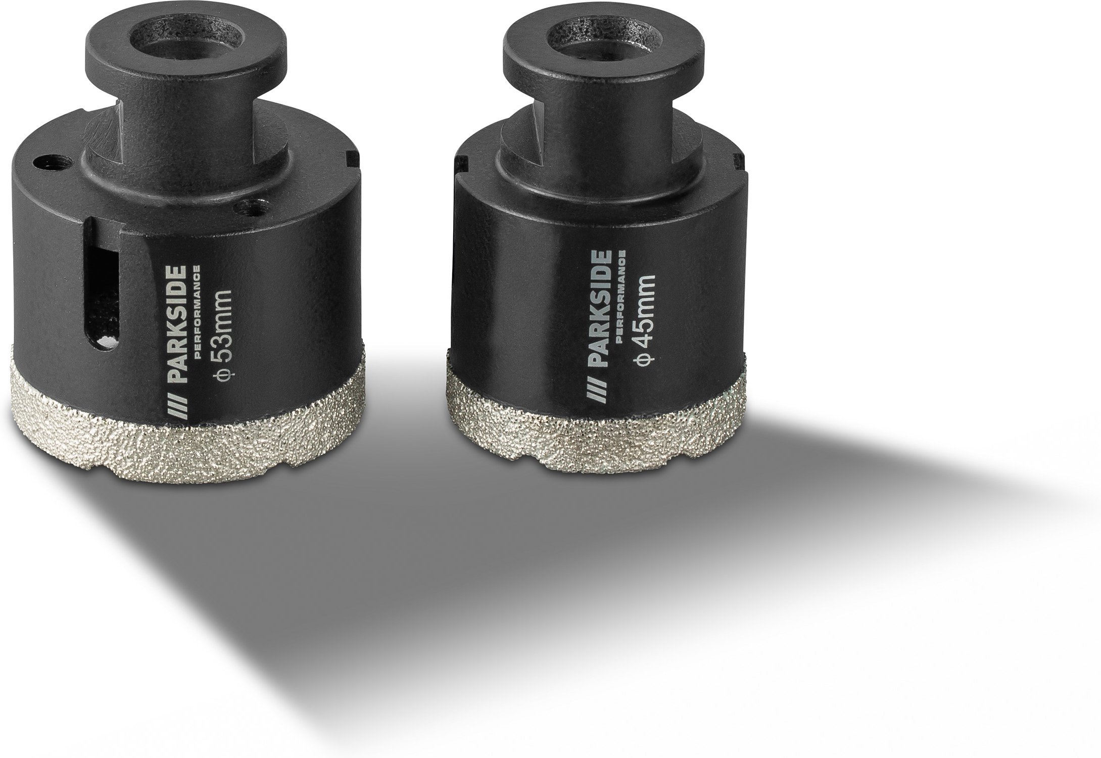 PARKSIDE PERFORMANCE® Diamant Bohrkronen (ø 45, 53 mm)