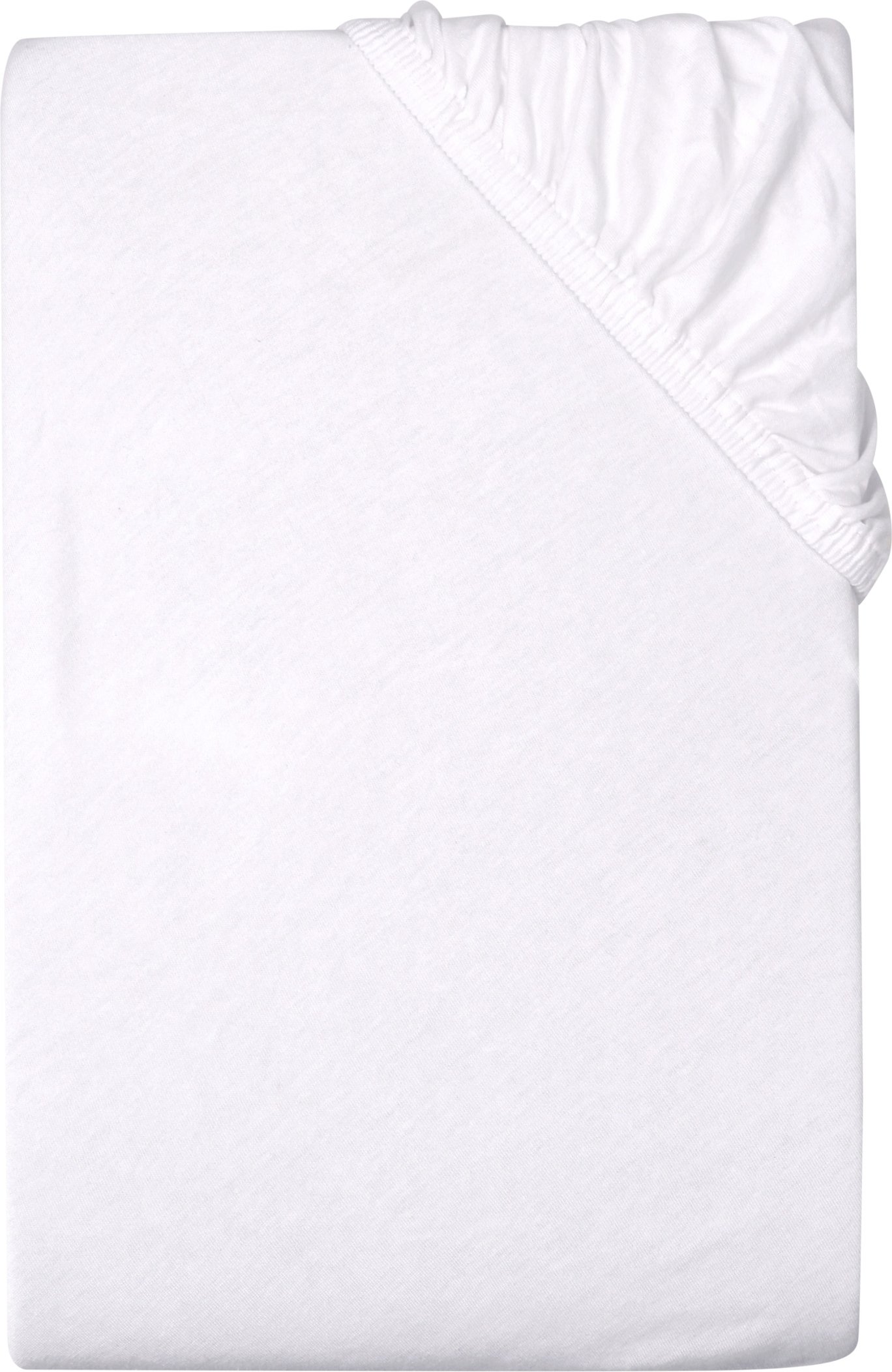 LIVARNO® Jersey-Spannbettlaken, 180-200 x 200 cm (Weiß)
