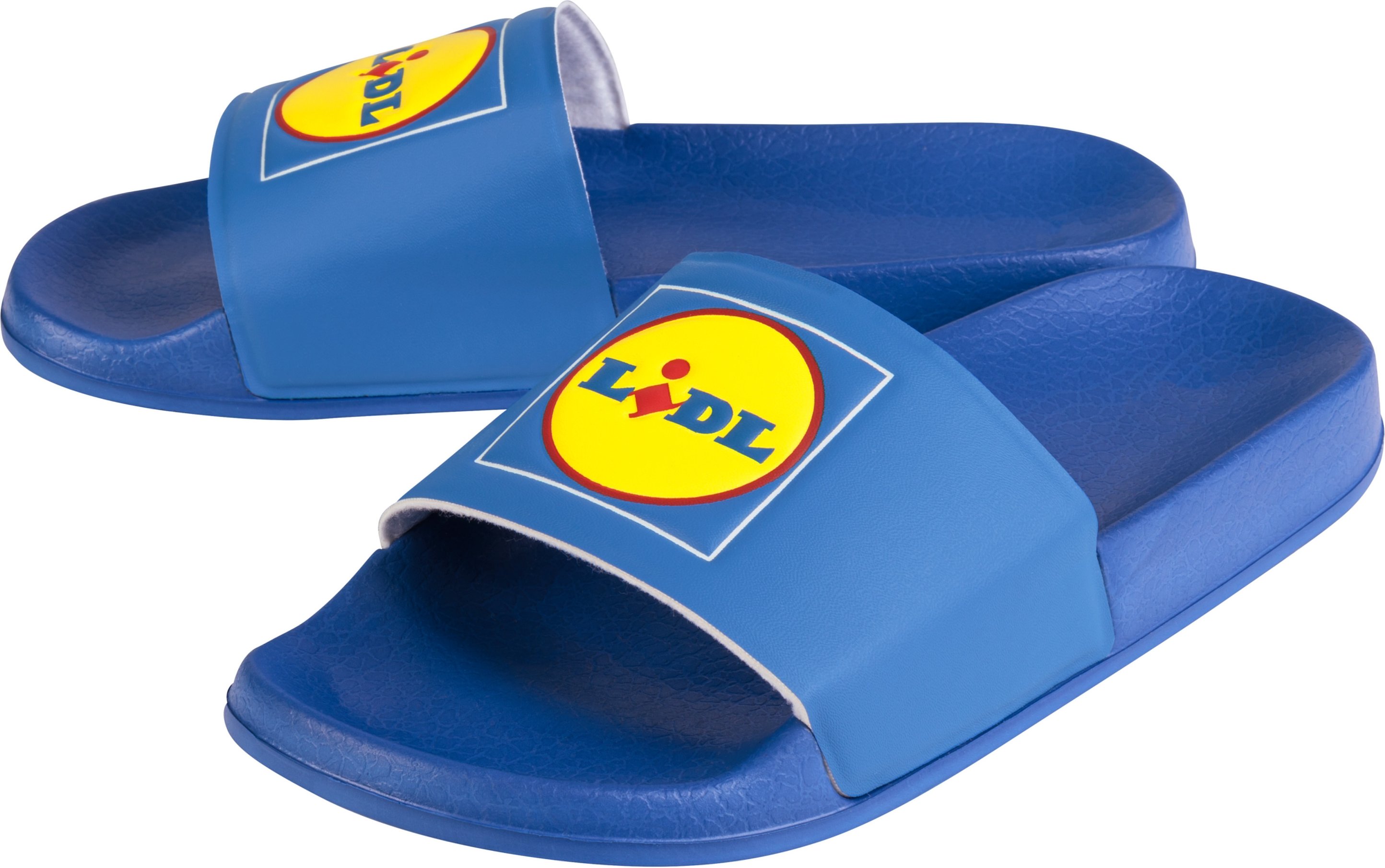 Thumbnail - Damen Badepantolette Lidl (Blau, 39)